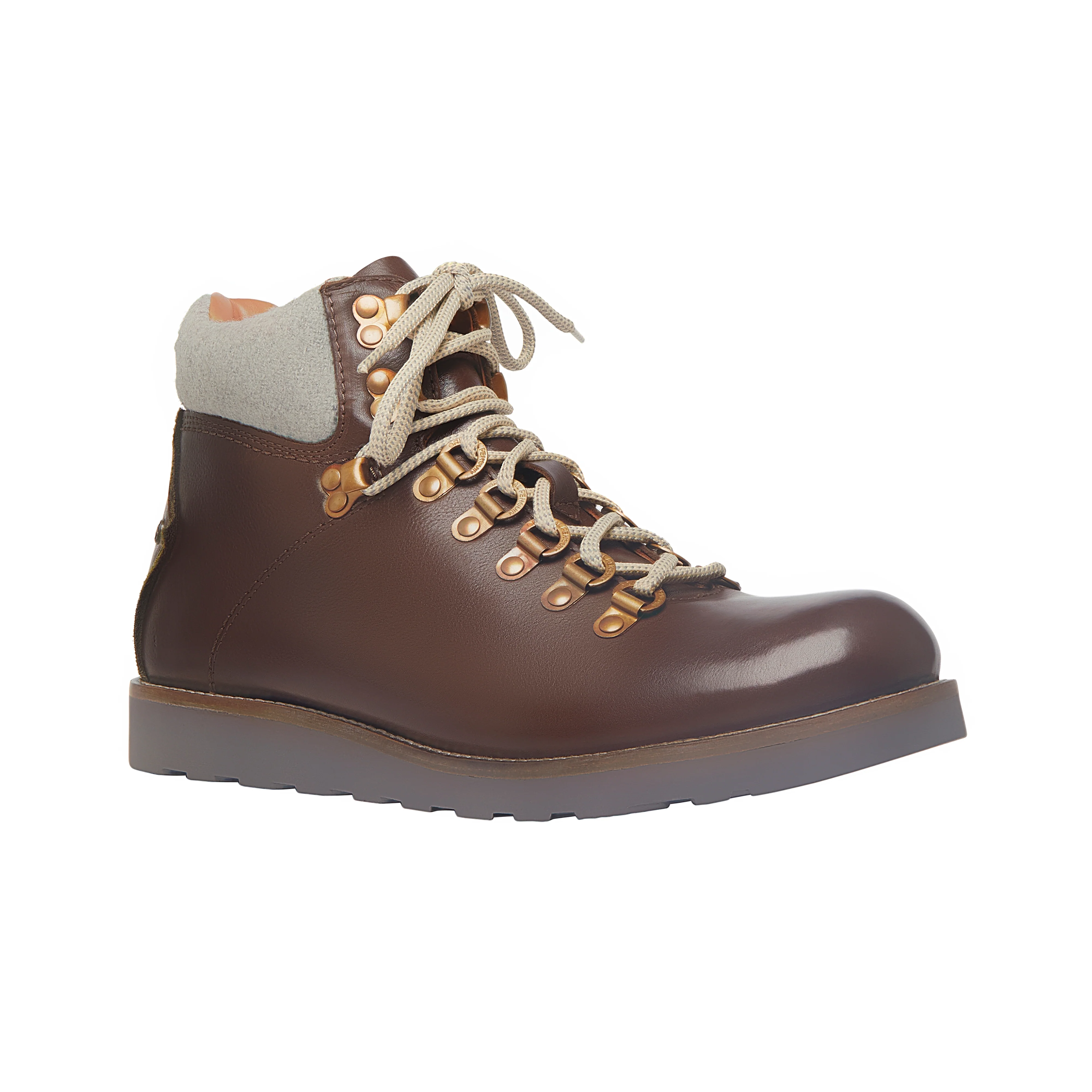 Anish Boot In Leather Brown - Image 2