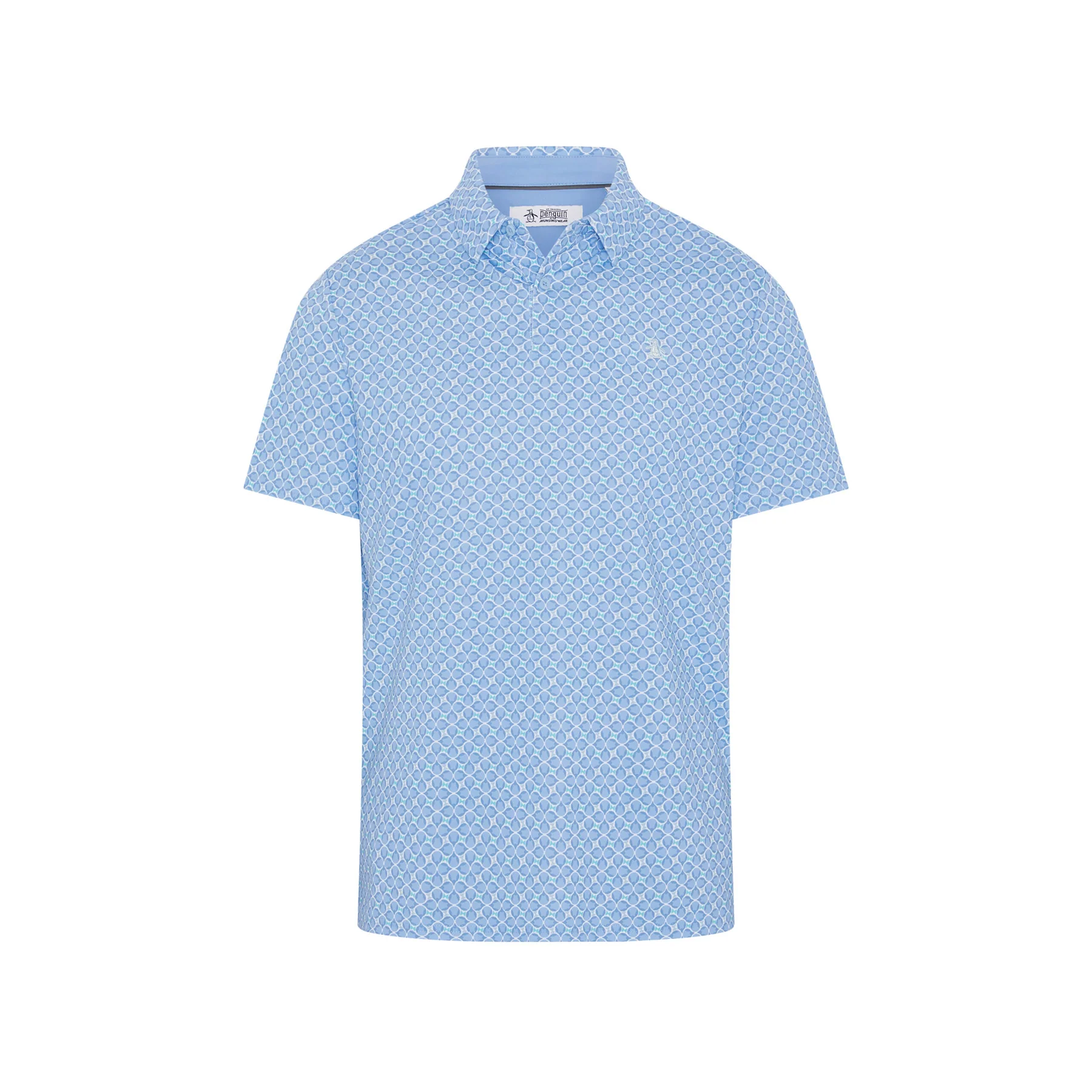 Birdseye View Golf Polo In Baby Blue Jay - Image 6