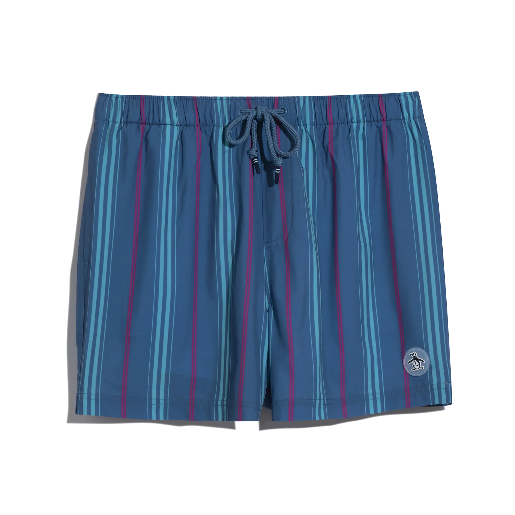 Box Stripe Swim Shorts In Copen Blue - Image 6