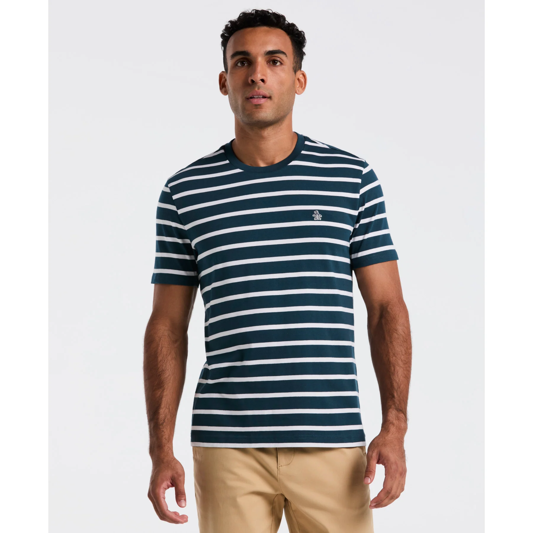 Breton Striped T-Shirt In Reflecting Pond