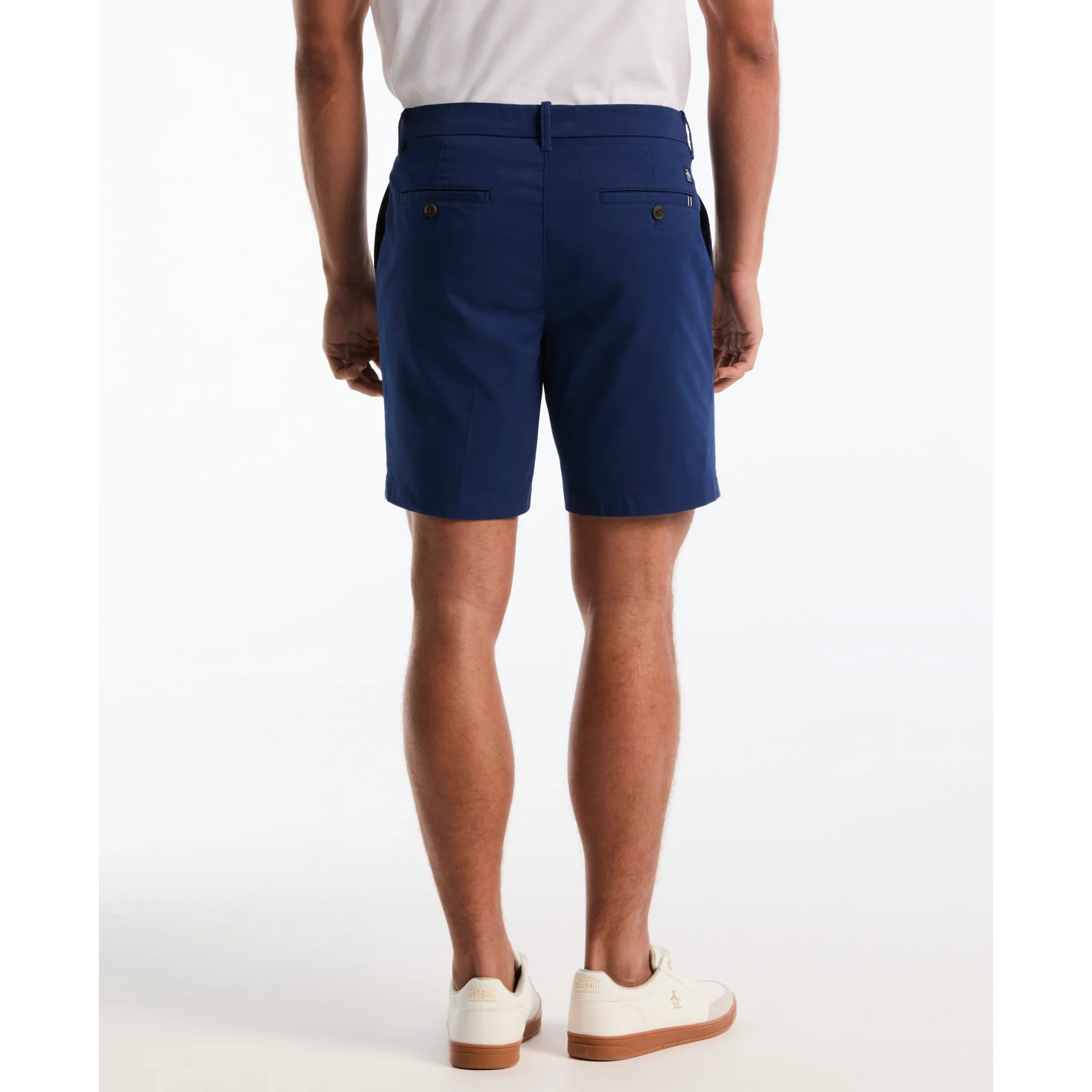 Chino Shorts In Blue Depths - Image 3