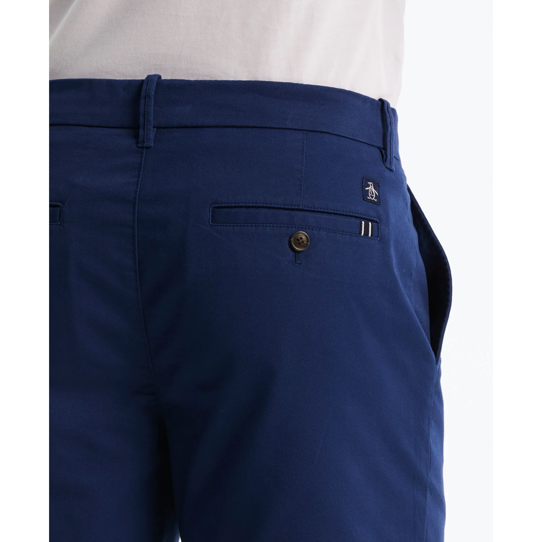Chino Shorts In Blue Depths - Image 4