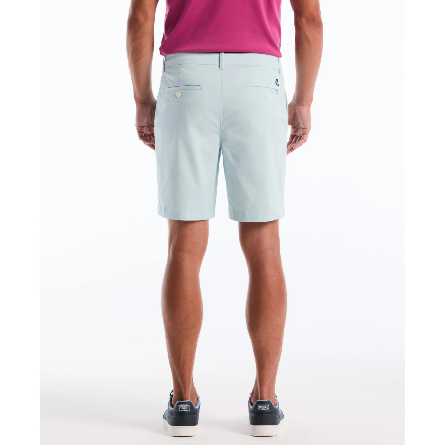 Chino Shorts In Omphalodes - Image 3