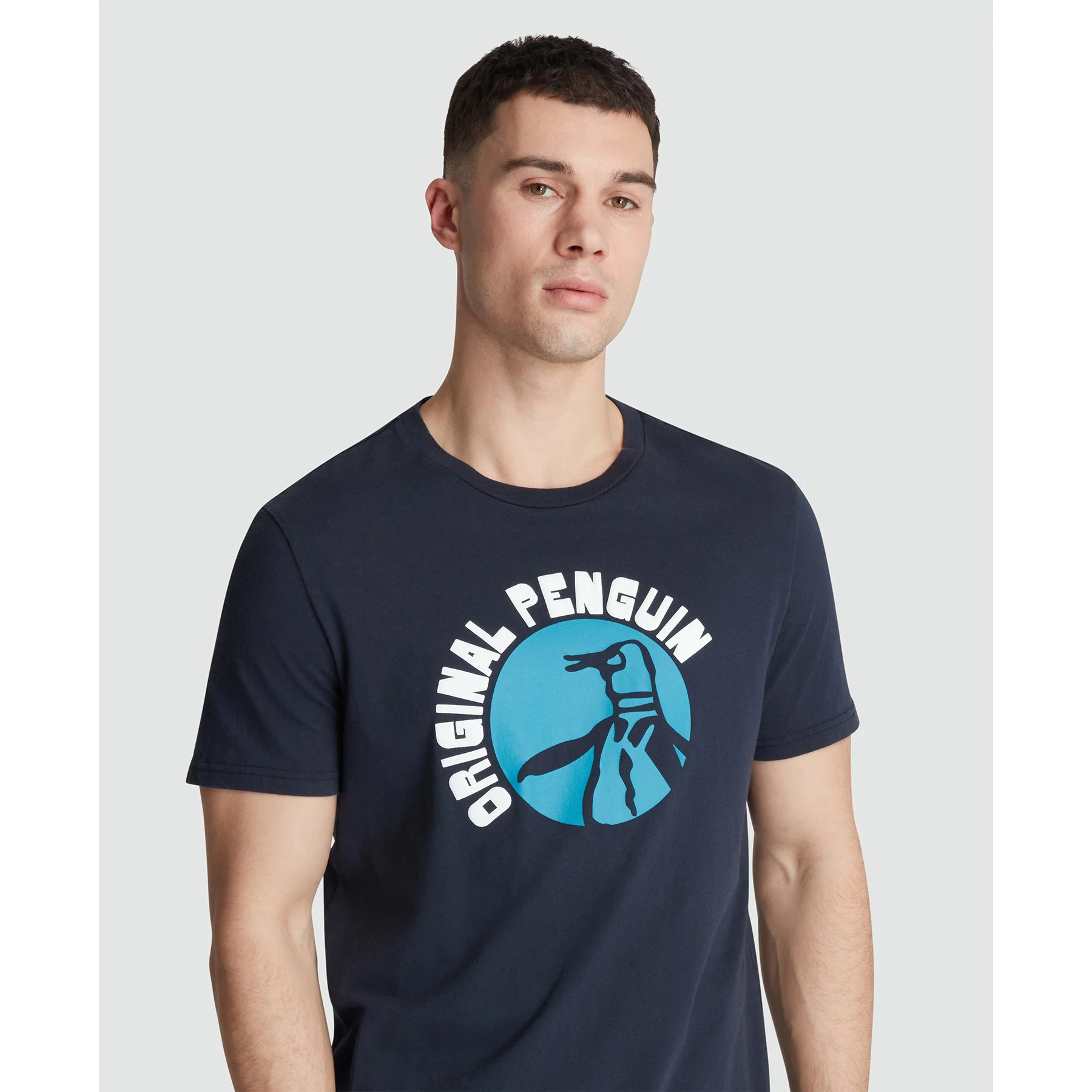 Circle Pete Logo Graphic T-Shirt In Dark Sapphire - Image 3