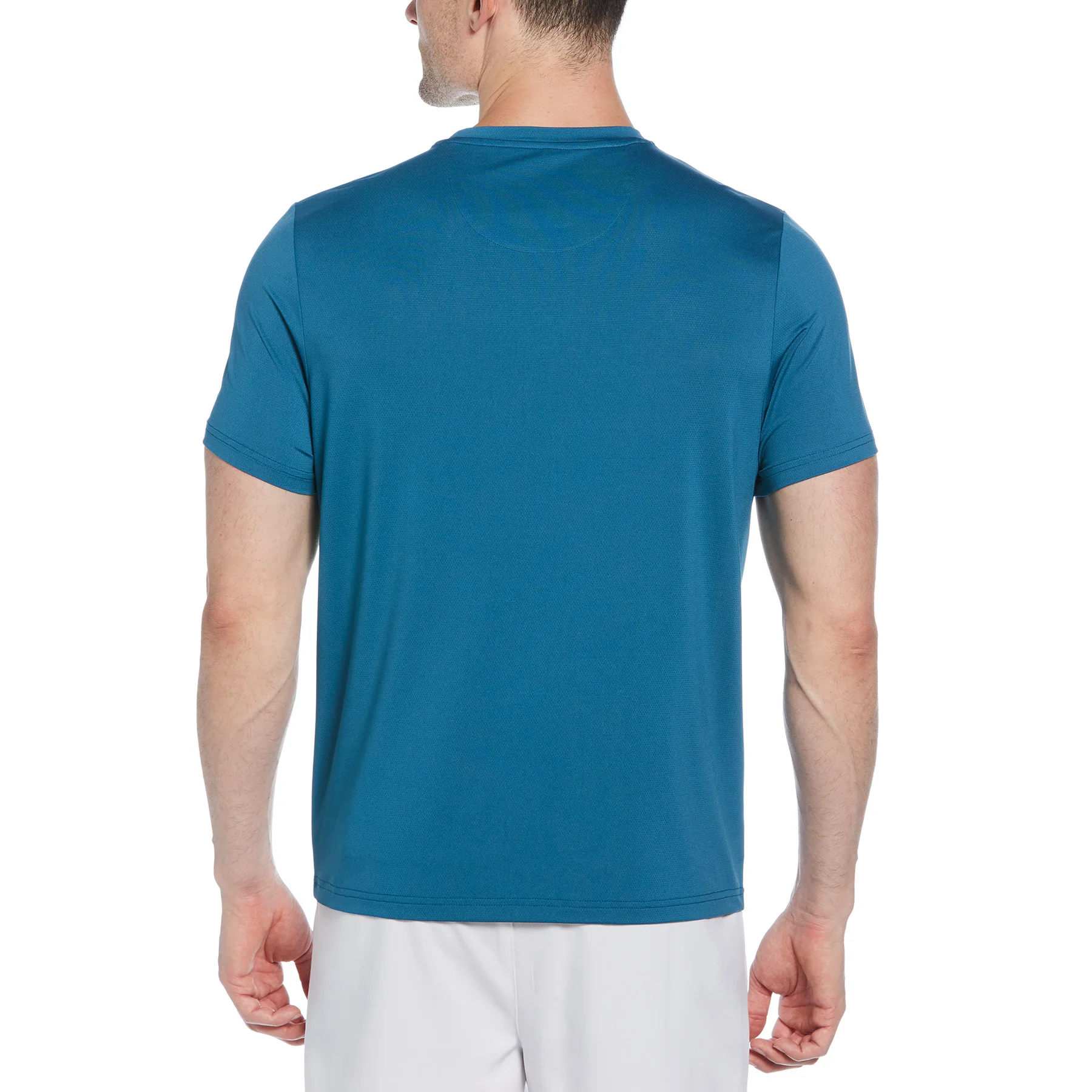 Colour Block Performance Tennis T-Shirt In Corsair - Image 2