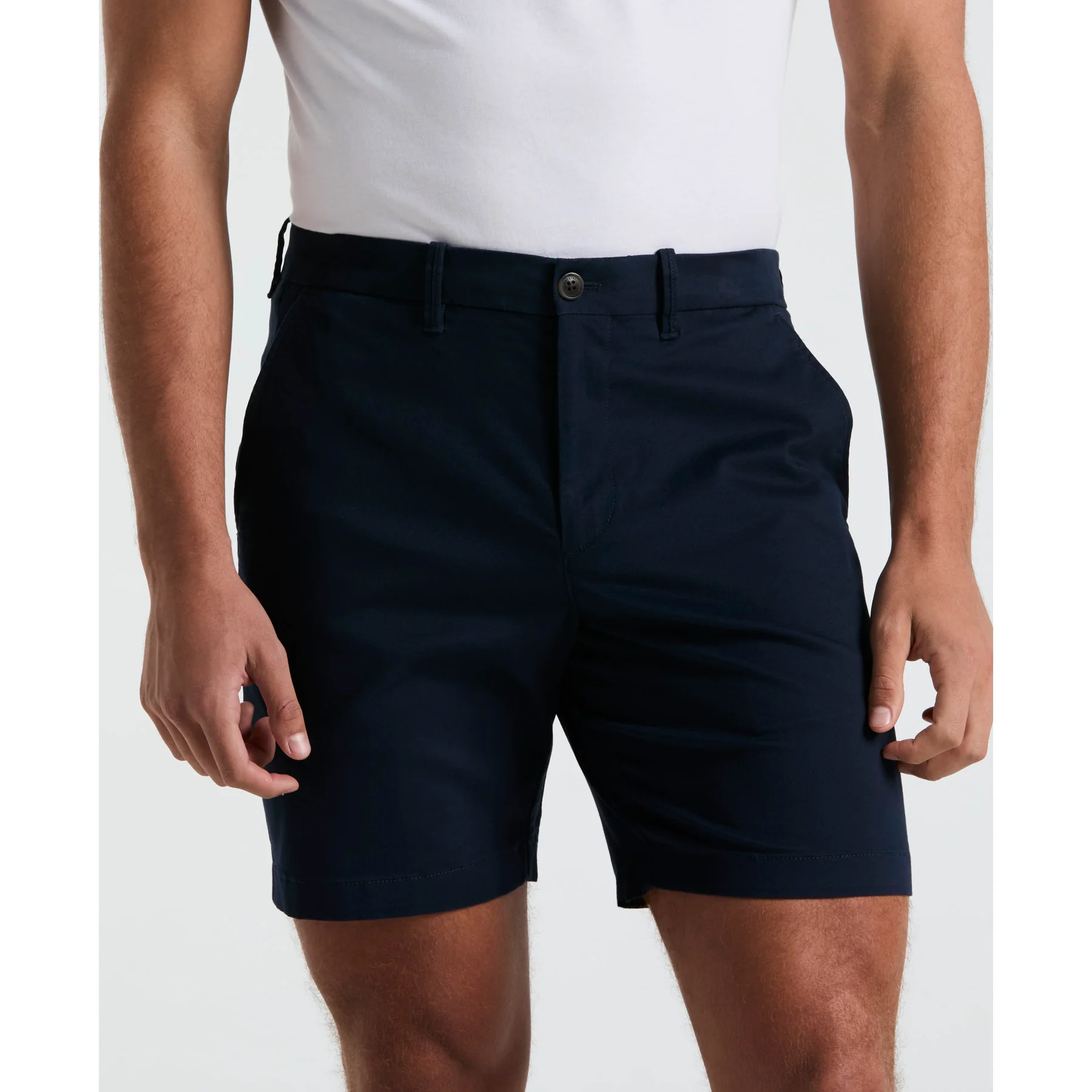 Chino Shorts In Dark Sapphire - Image 3