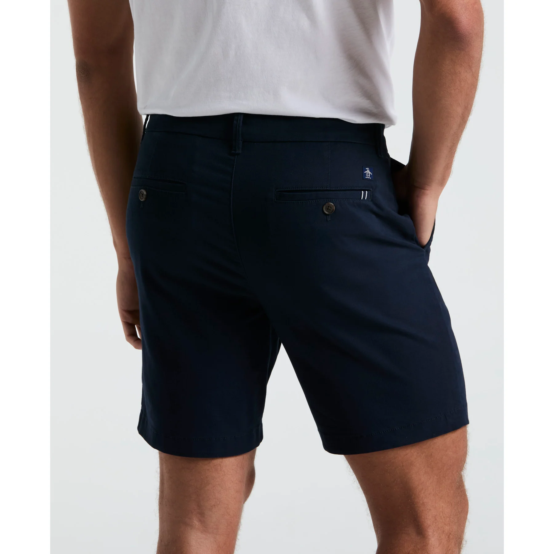 Chino Shorts In Dark Sapphire - Image 4