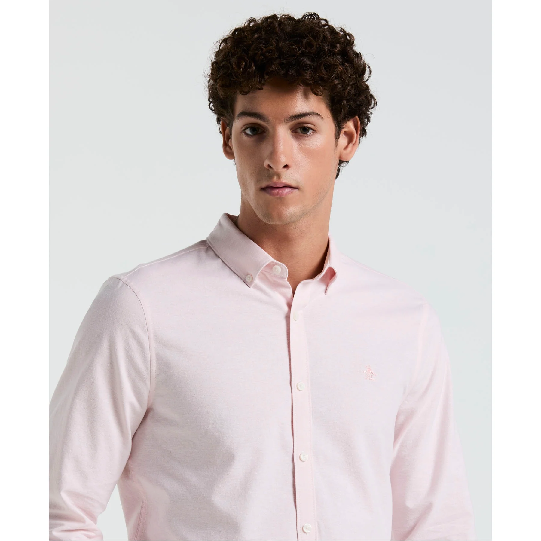 Core Oxford Shirt In Parfait Pink - Image 3