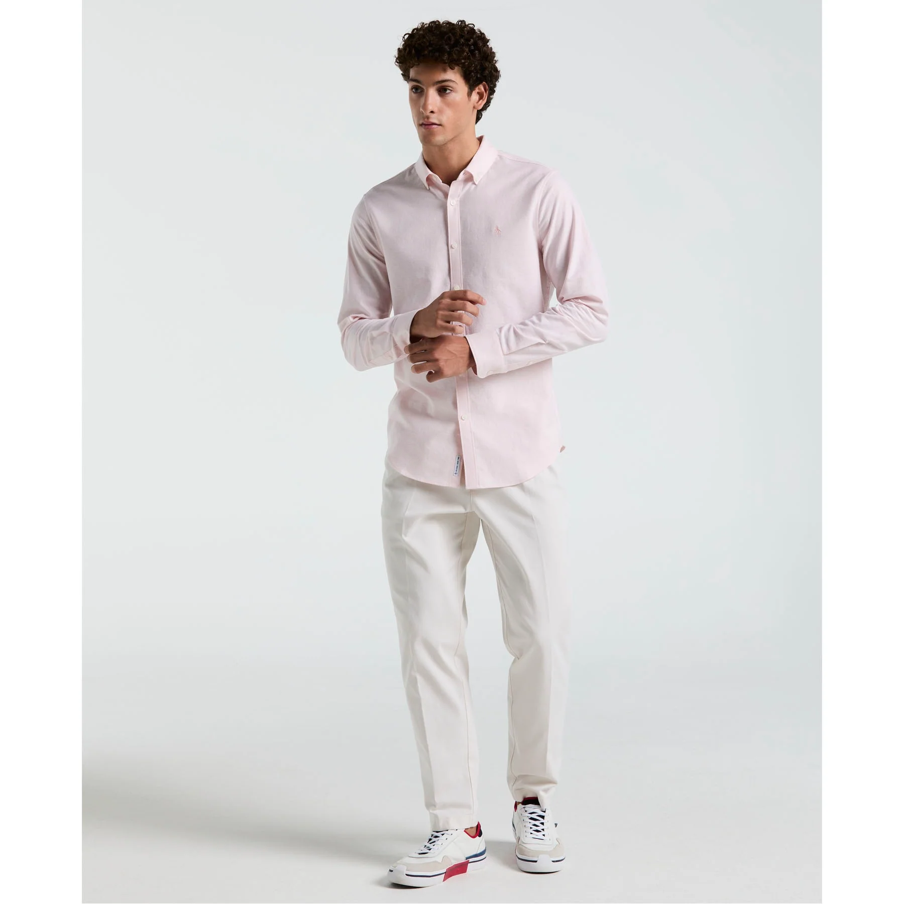 Core Oxford Shirt In Parfait Pink - Image 4