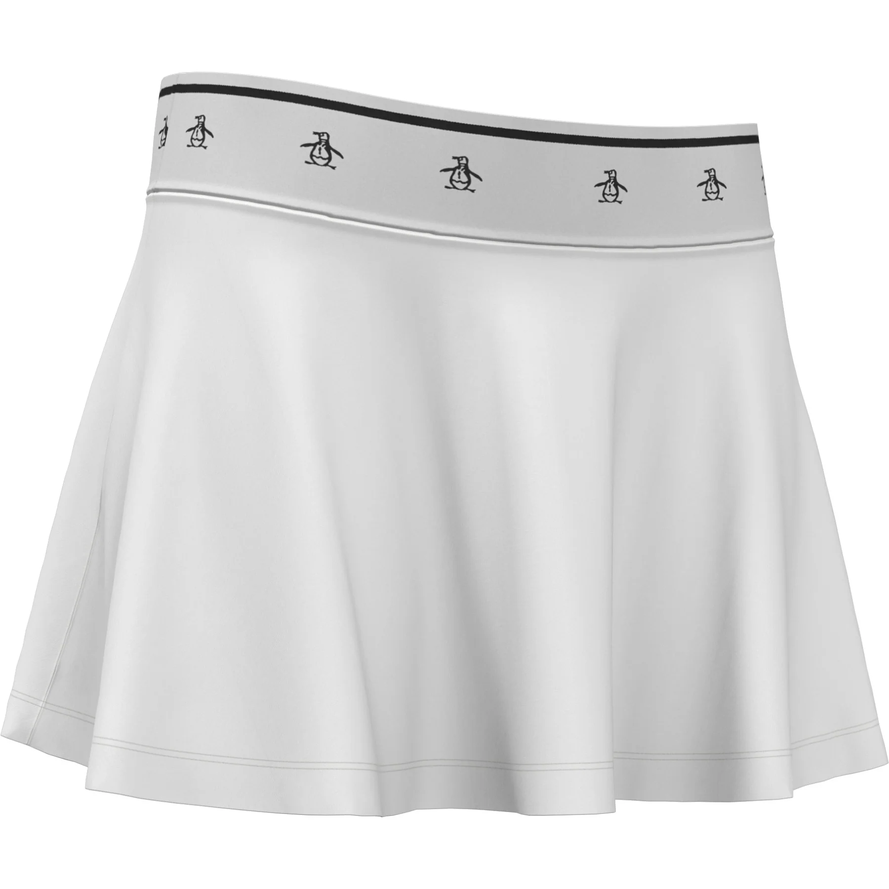 Women's 13" Essential Pete Elastic Waistband Tennis Skort In Bright White - Image 4