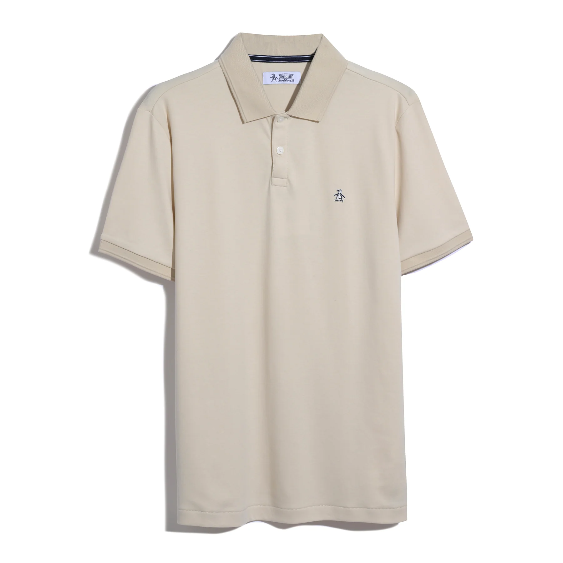 Daddy Pique Polo Shirt In Birch - Image 5