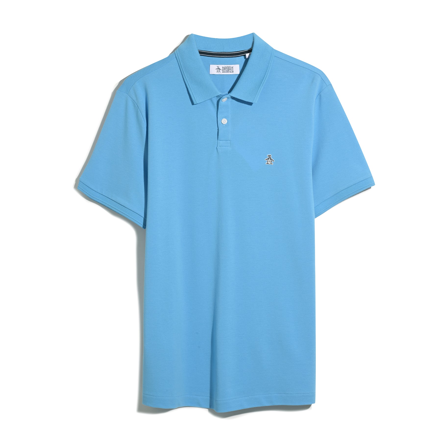 Daddy Pique Polo Shirt In Bonnie Blue - Image 5