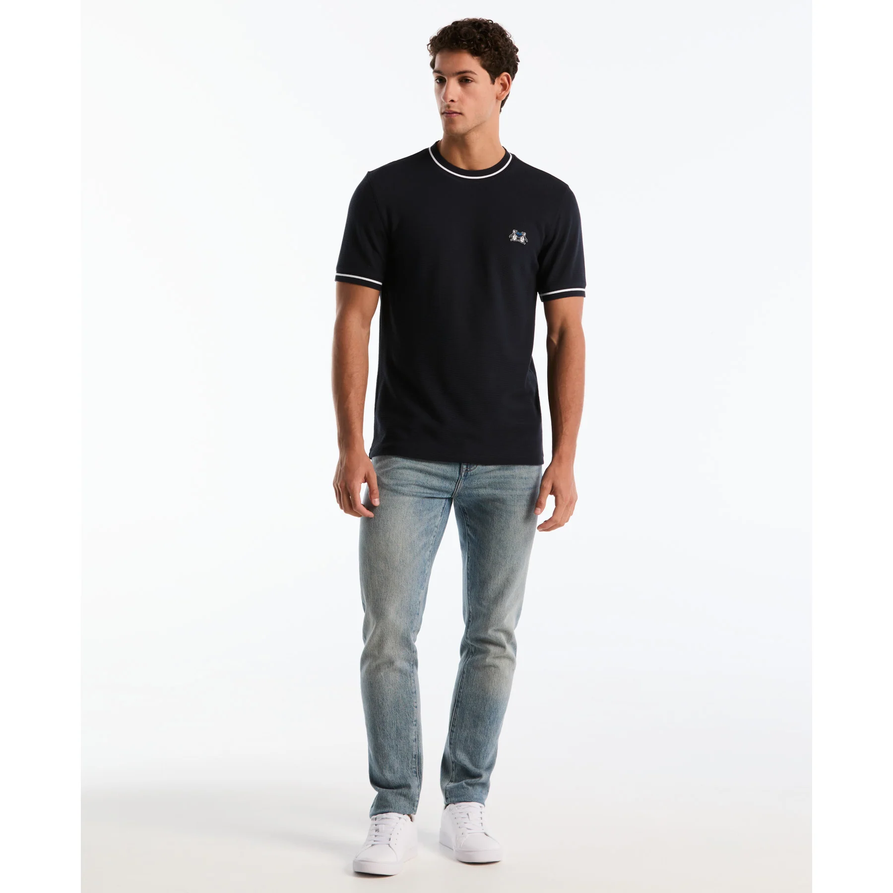 Earl Mesh Pride T-Shirt In Dark Sapphire - Image 2