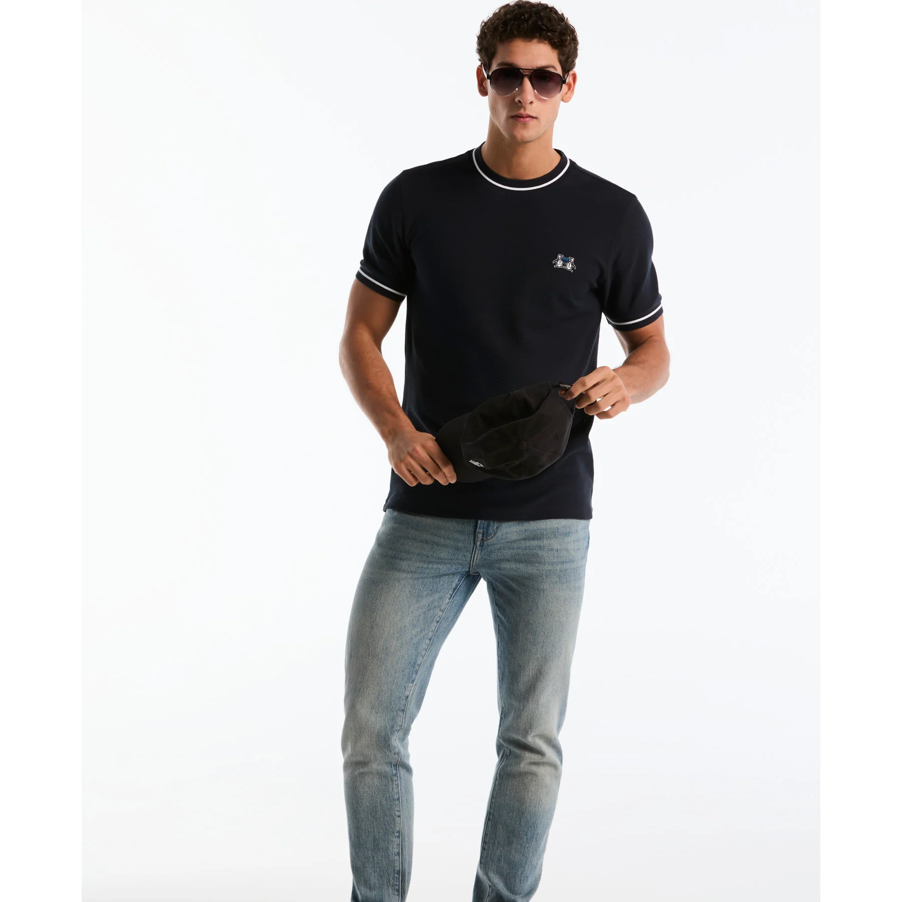 Earl Mesh Pride T-Shirt In Dark Sapphire - Image 5