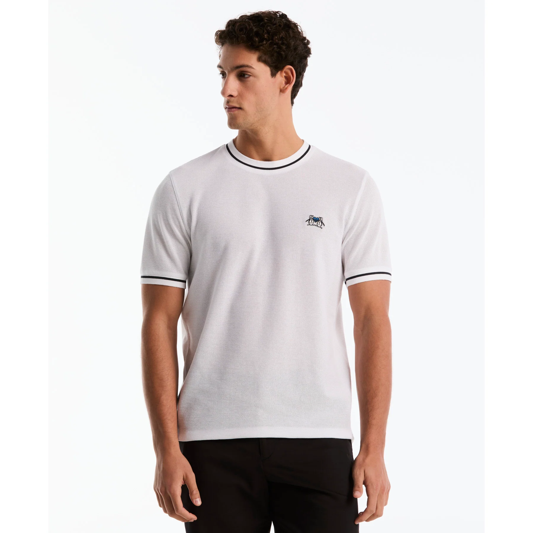 Earl Mesh Pride T-Shirt In Bright White