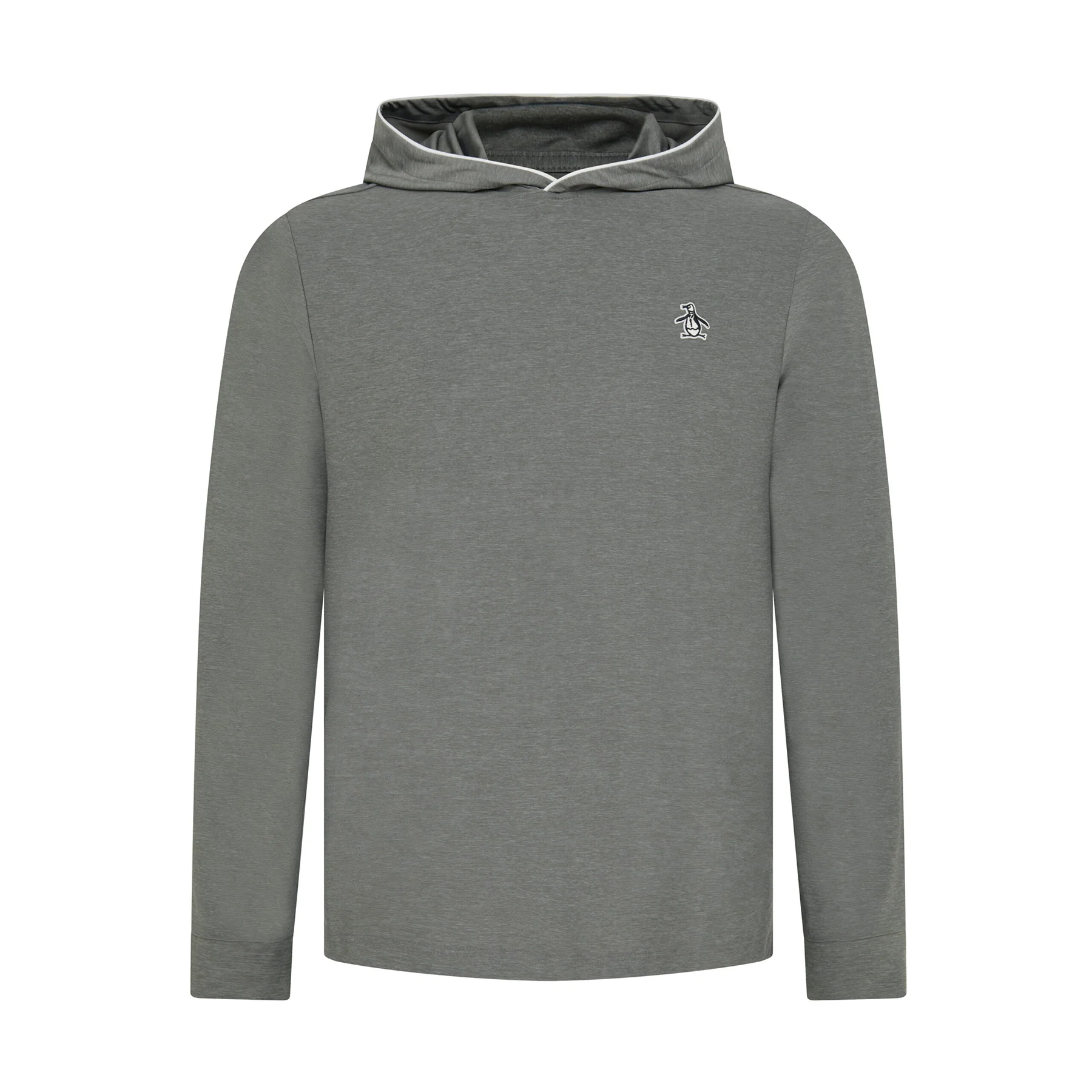 Earl Performance Golf Hoodie In Quiet Grey Heather - Image 5