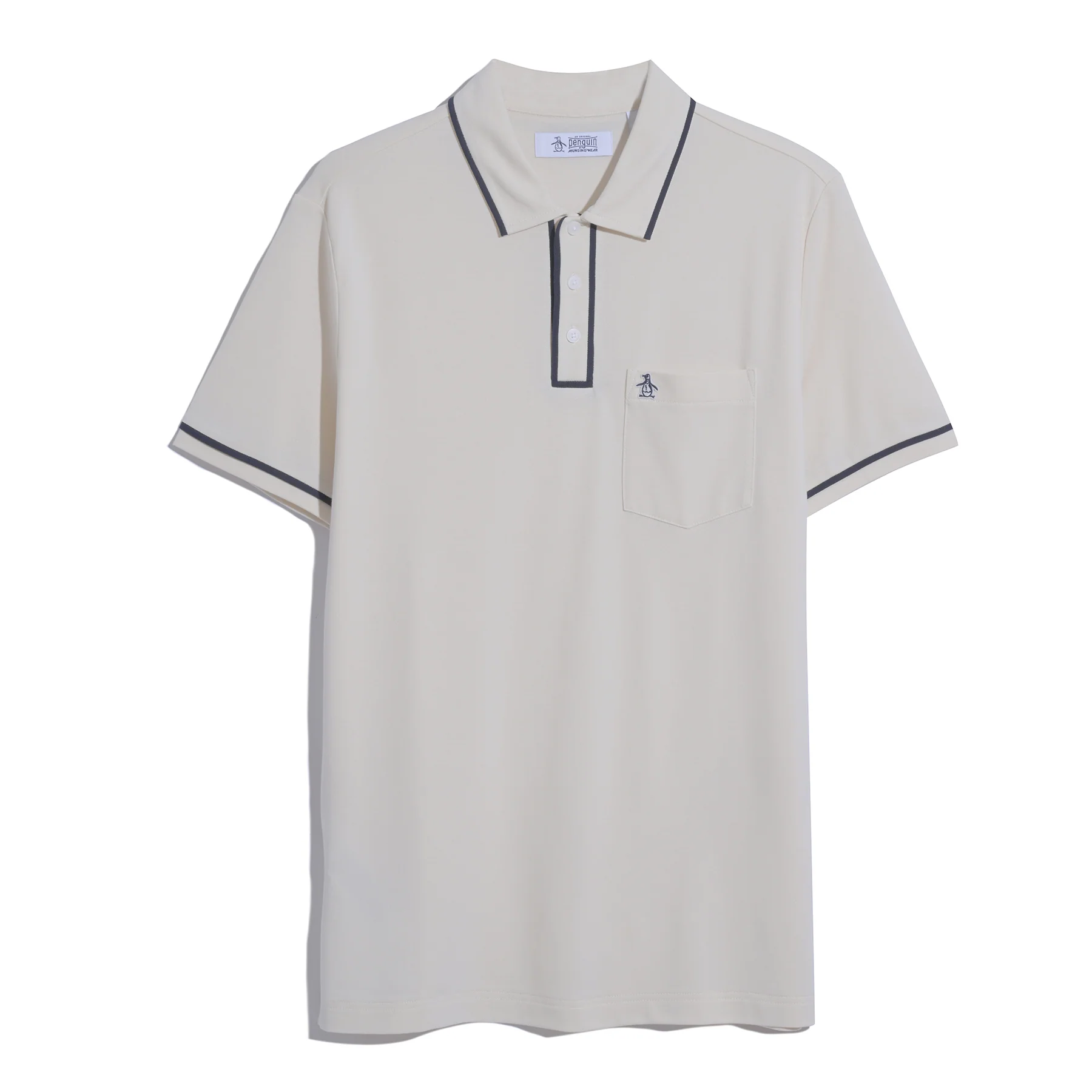 Earl Pique Polo Shirt In Birch - Image 6