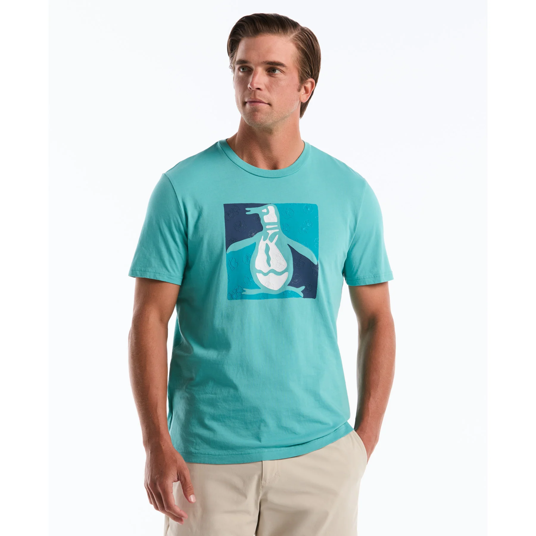 Floral Pete Graphic T-Shirt In Aquarelle