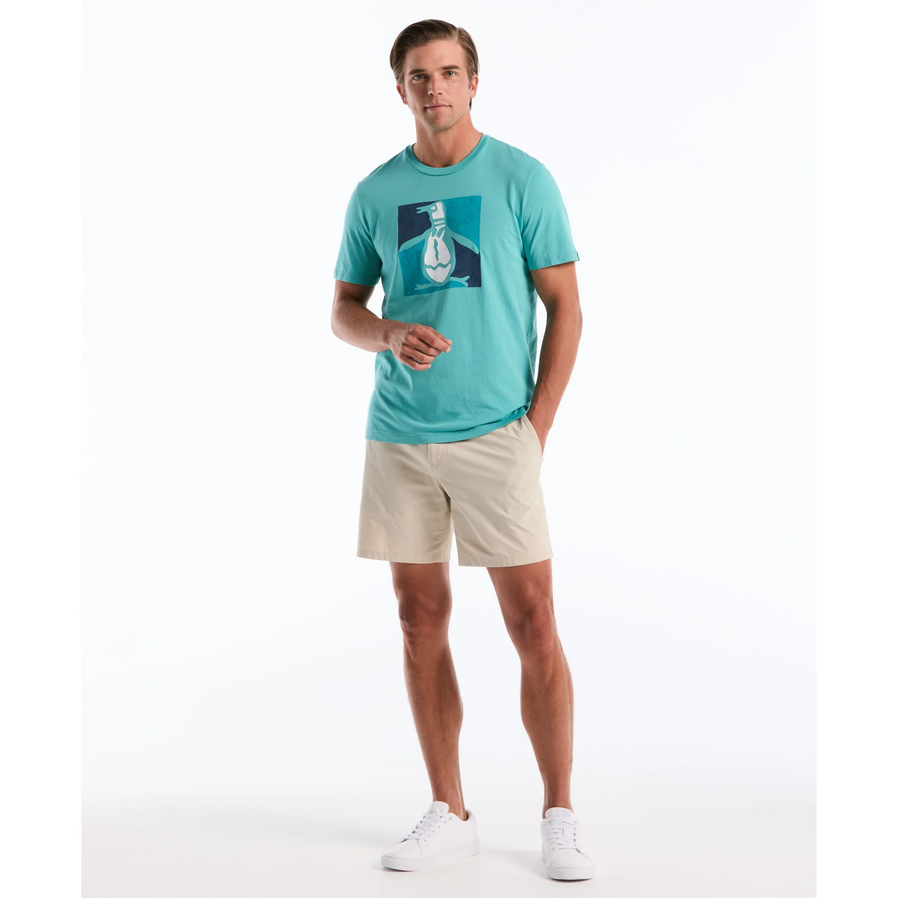 Floral Pete Graphic T-Shirt In Aquarelle - Image 4