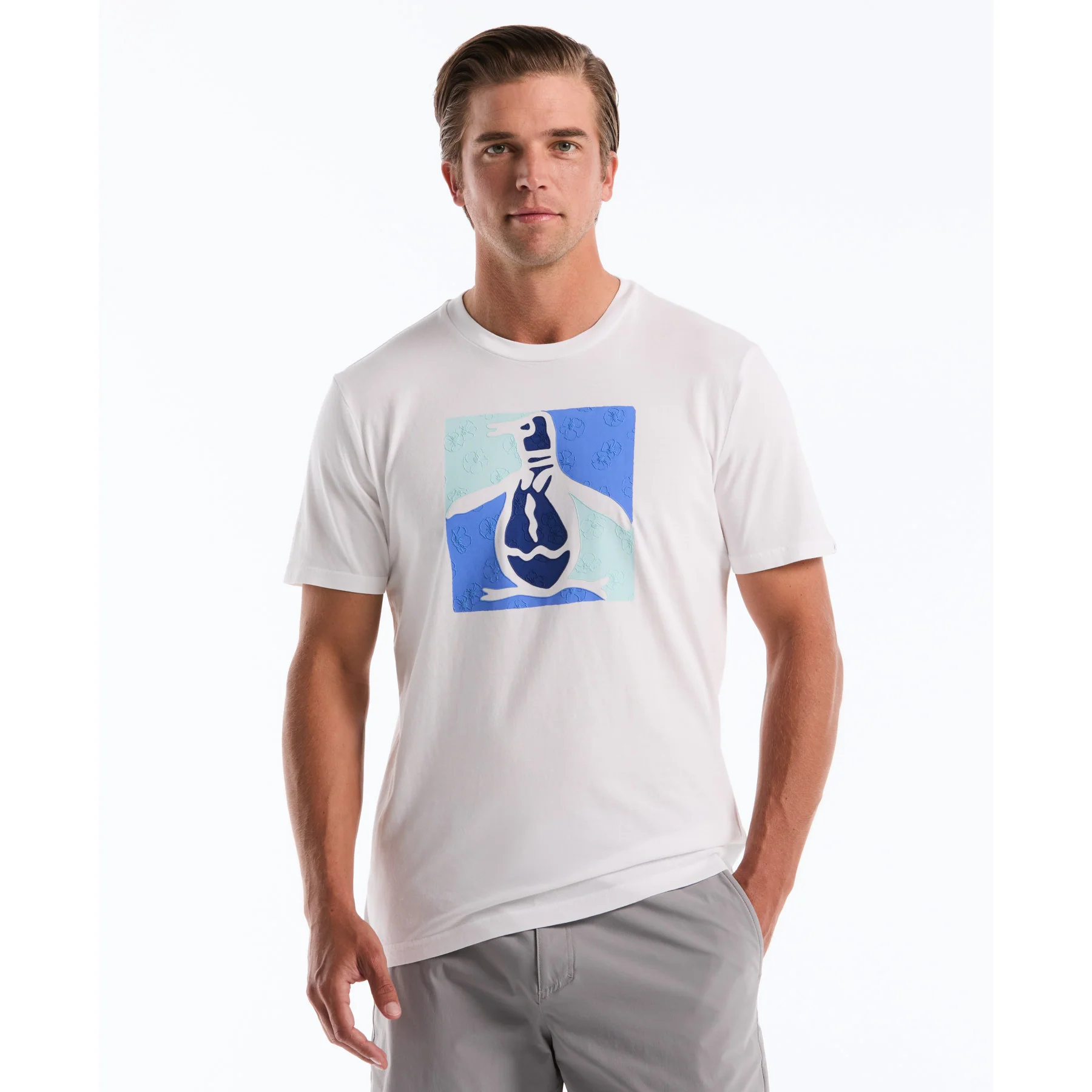 Floral Pete Graphic T-Shirt In Bright White