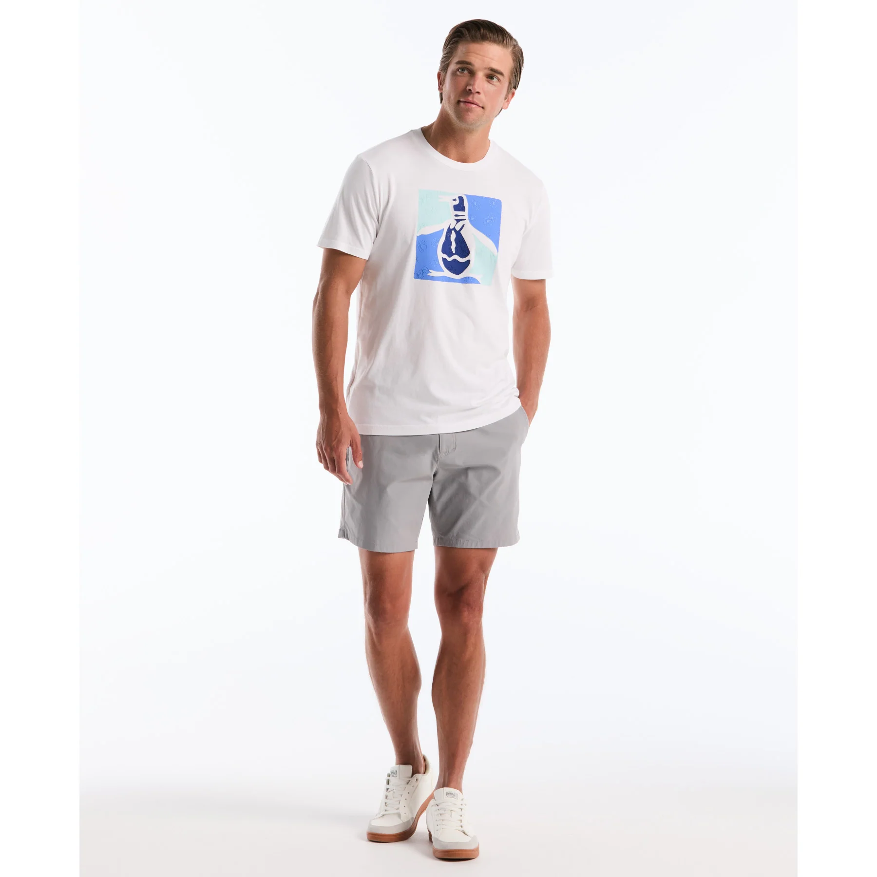 Floral Pete Graphic T-Shirt In Bright White - Image 4