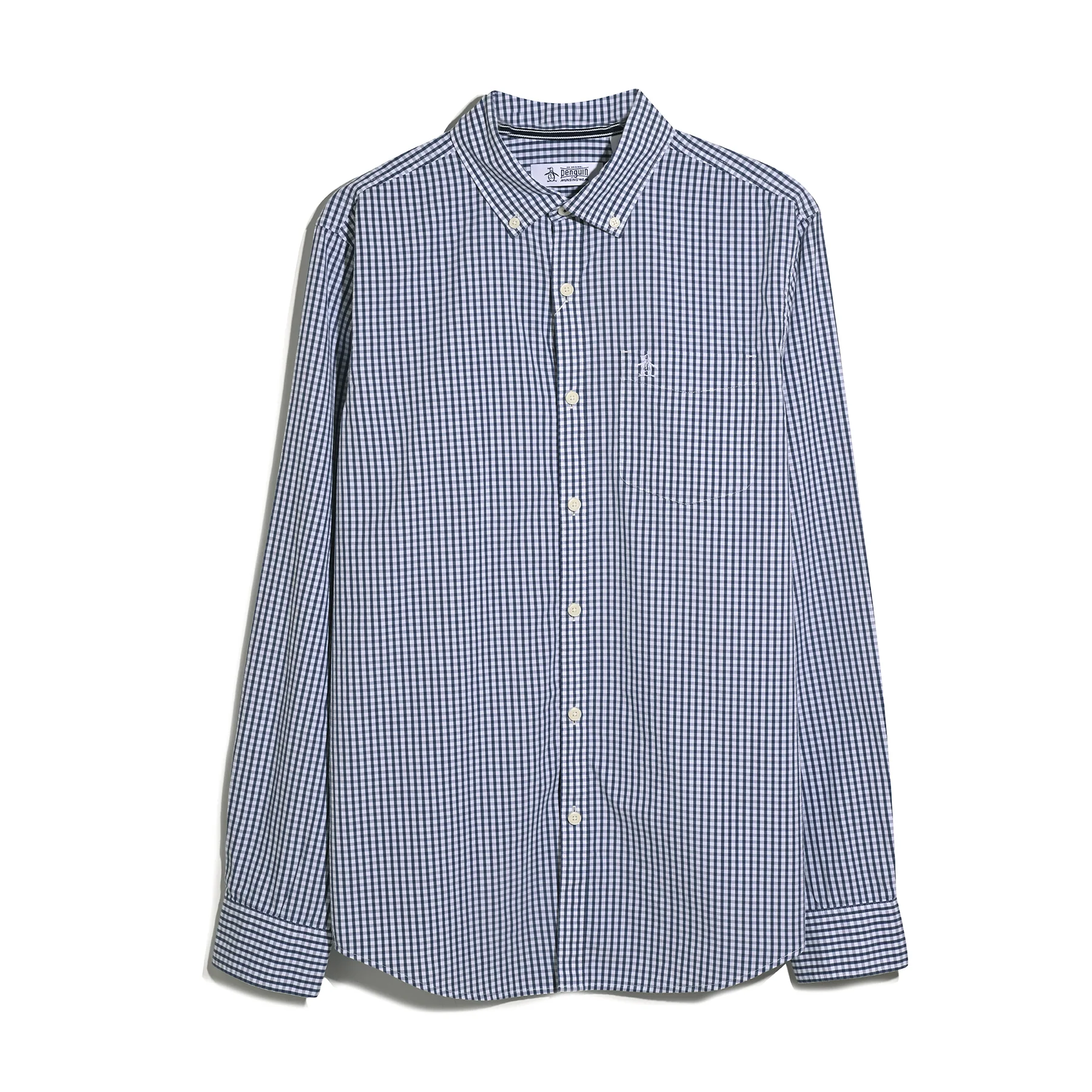 Gingham Shirt In Sargasso Sea - Image 6