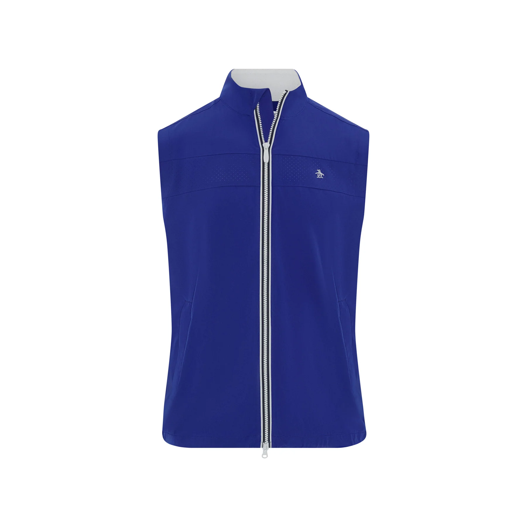 Heritage Lightweight Packable Golf Vest In Surf The Web - Image 5