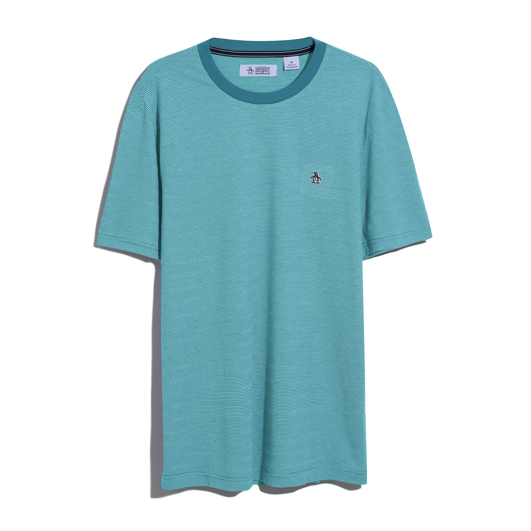 Jacquard Stripe T-Shirt In Aquarelle - Image 6