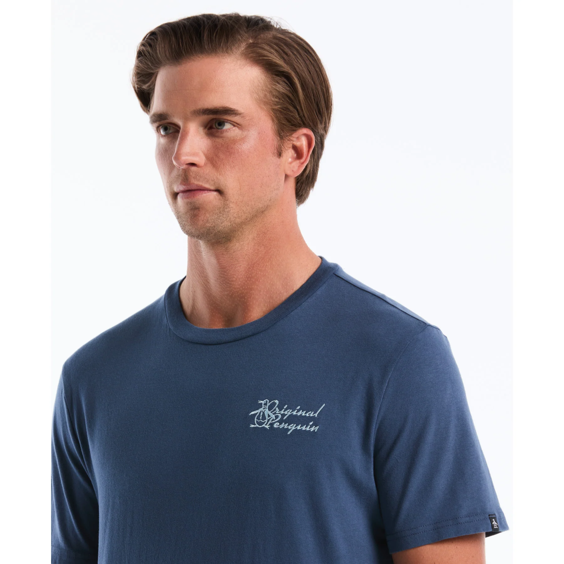 Ocean Scene Graphic T-Shirt In Sargasso Sea - Image 3
