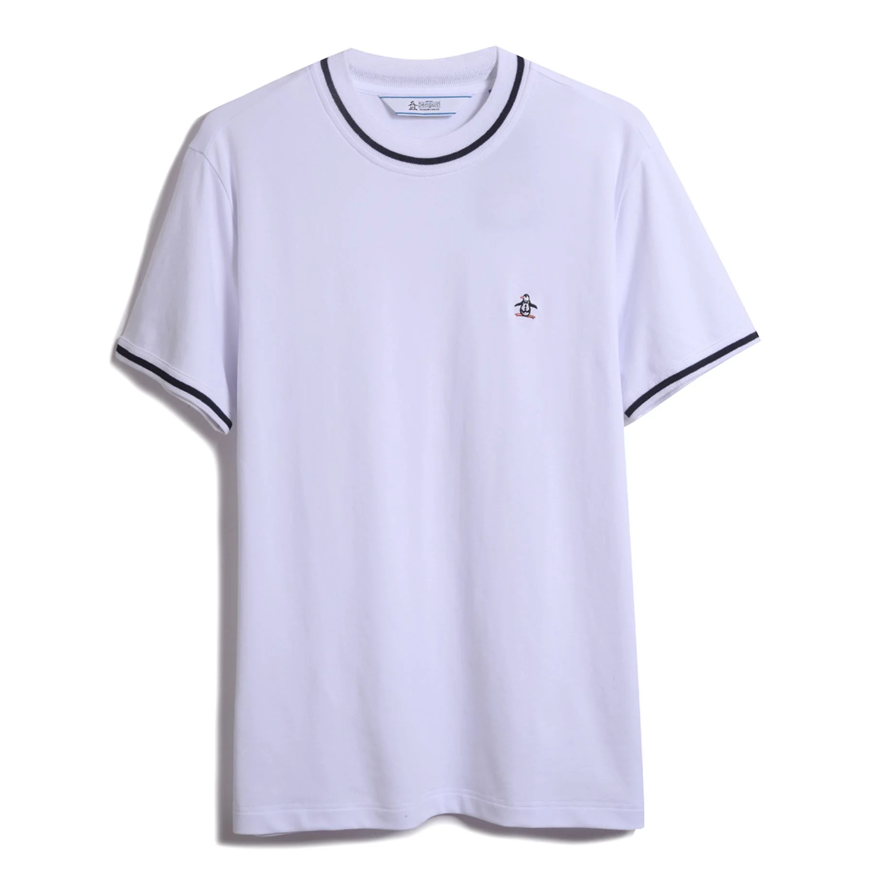 Icons Pique T-Shirt In Bright White - Image 3