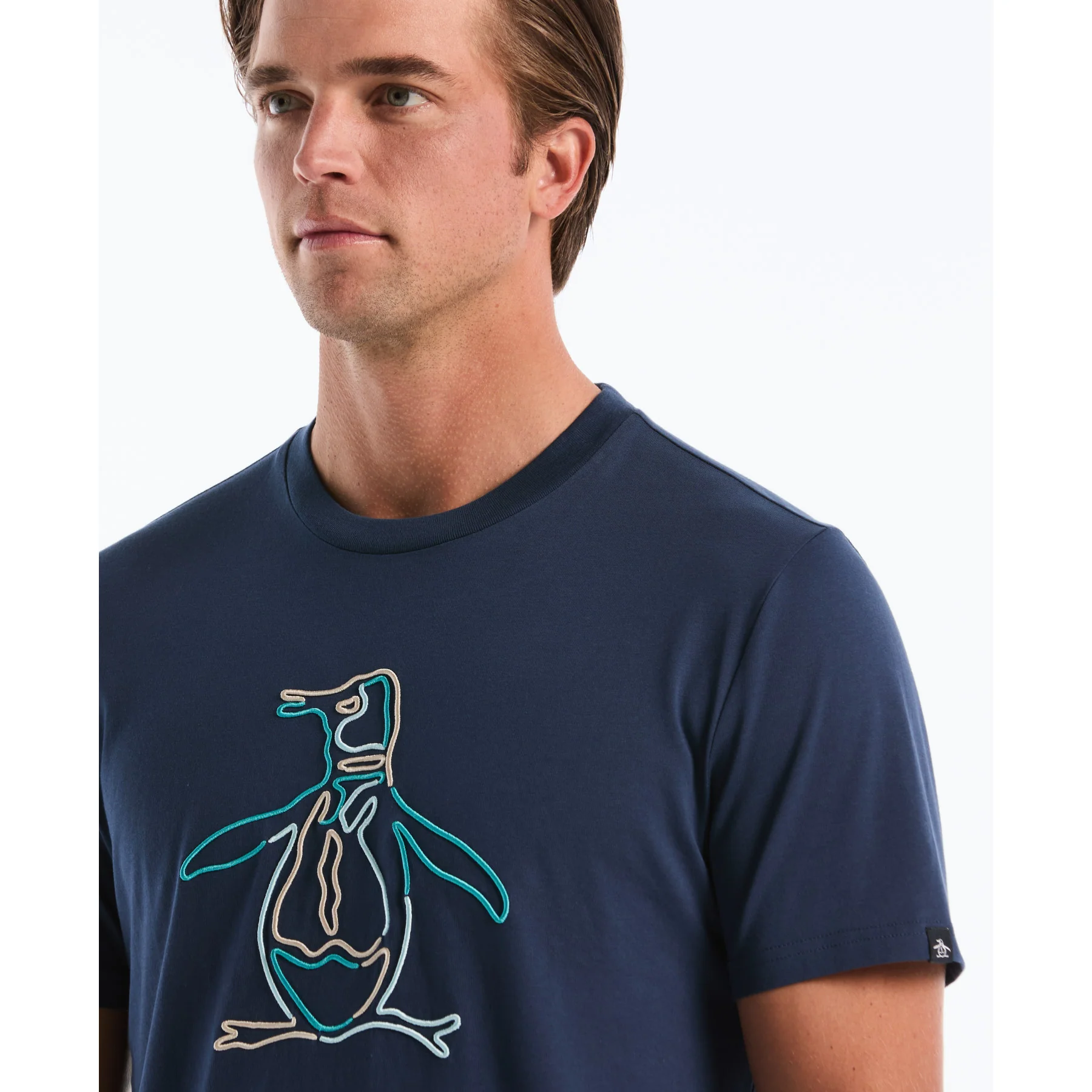 Outline Pete Graphic T-Shirt In Sargasso Sea - Image 3