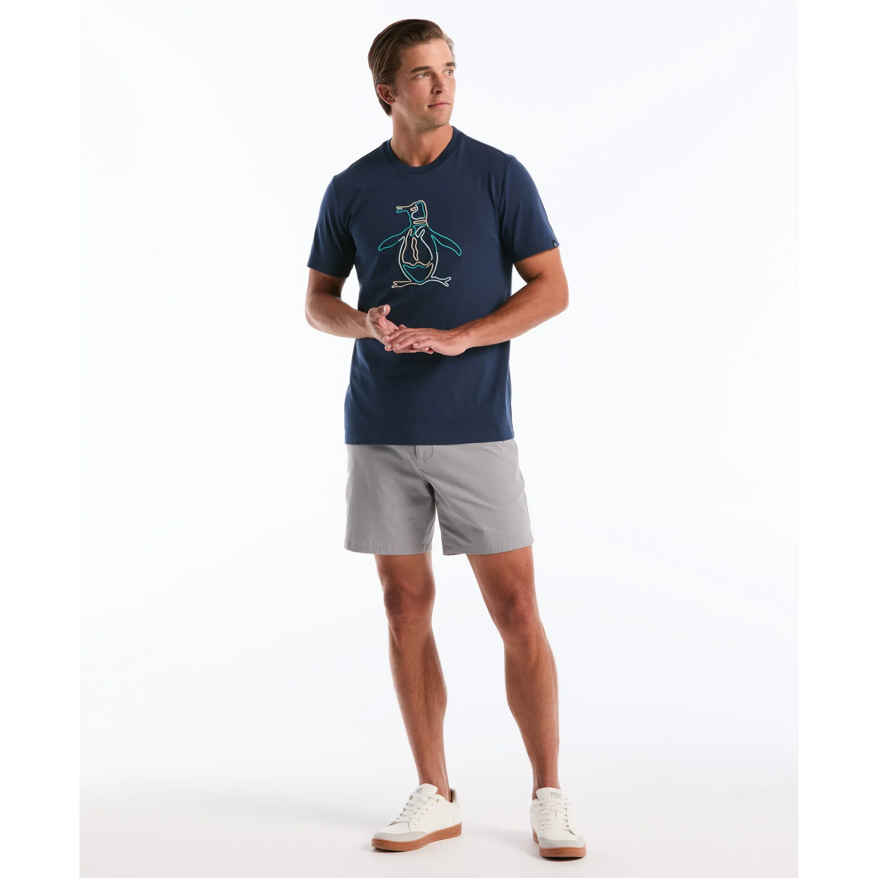 Outline Pete Graphic T-Shirt In Sargasso Sea - Image 4