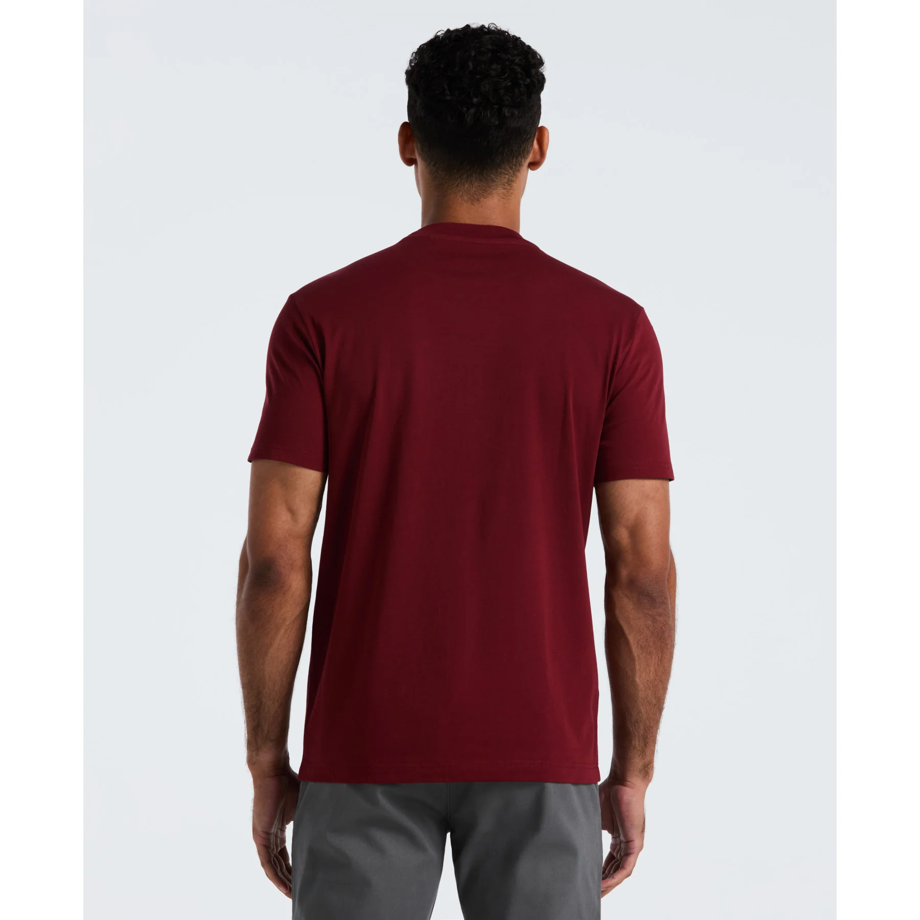 Outline Pete Graphic T-Shirt In Cabernet - Image 2