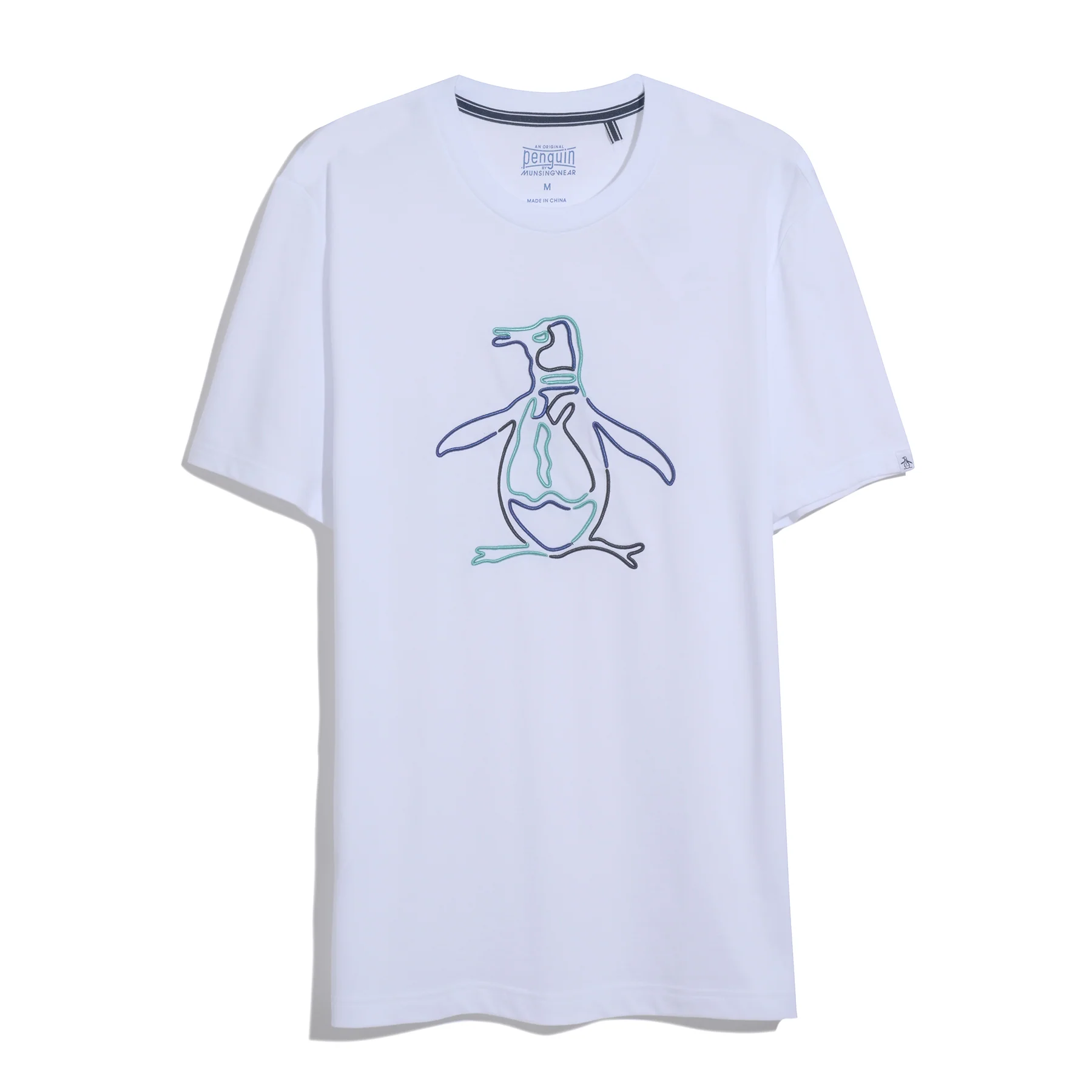 Outline Pete Graphic T-Shirt In Bright White - Image 6