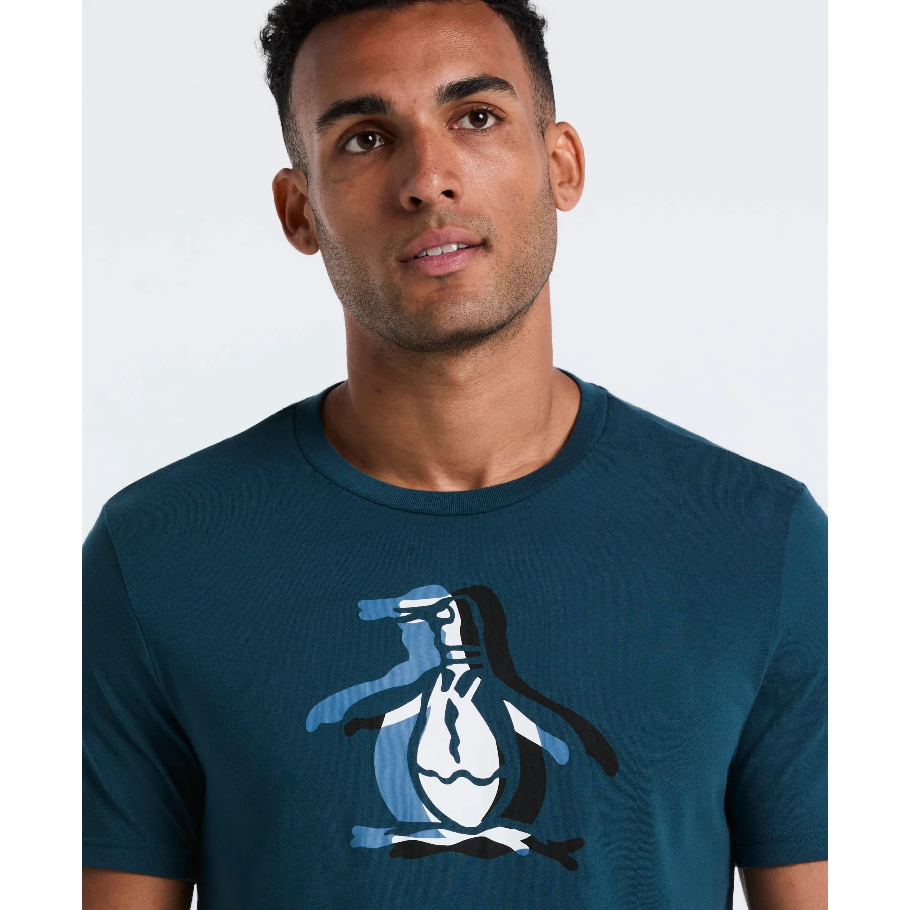 Overlap Pete Graphic T-Shirt In Reflecting Pond - Image 3