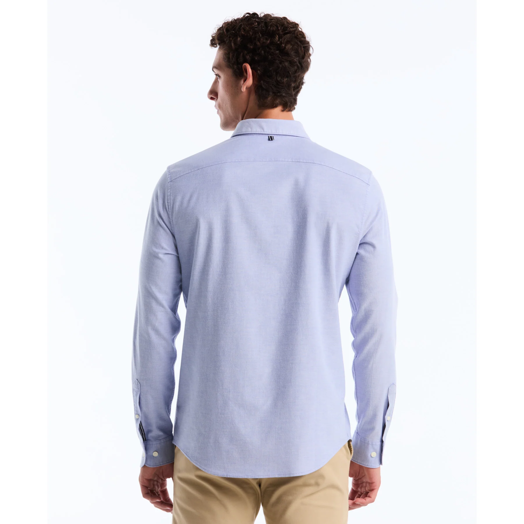 Oxford Shirt In Amparo Blue - Image 3