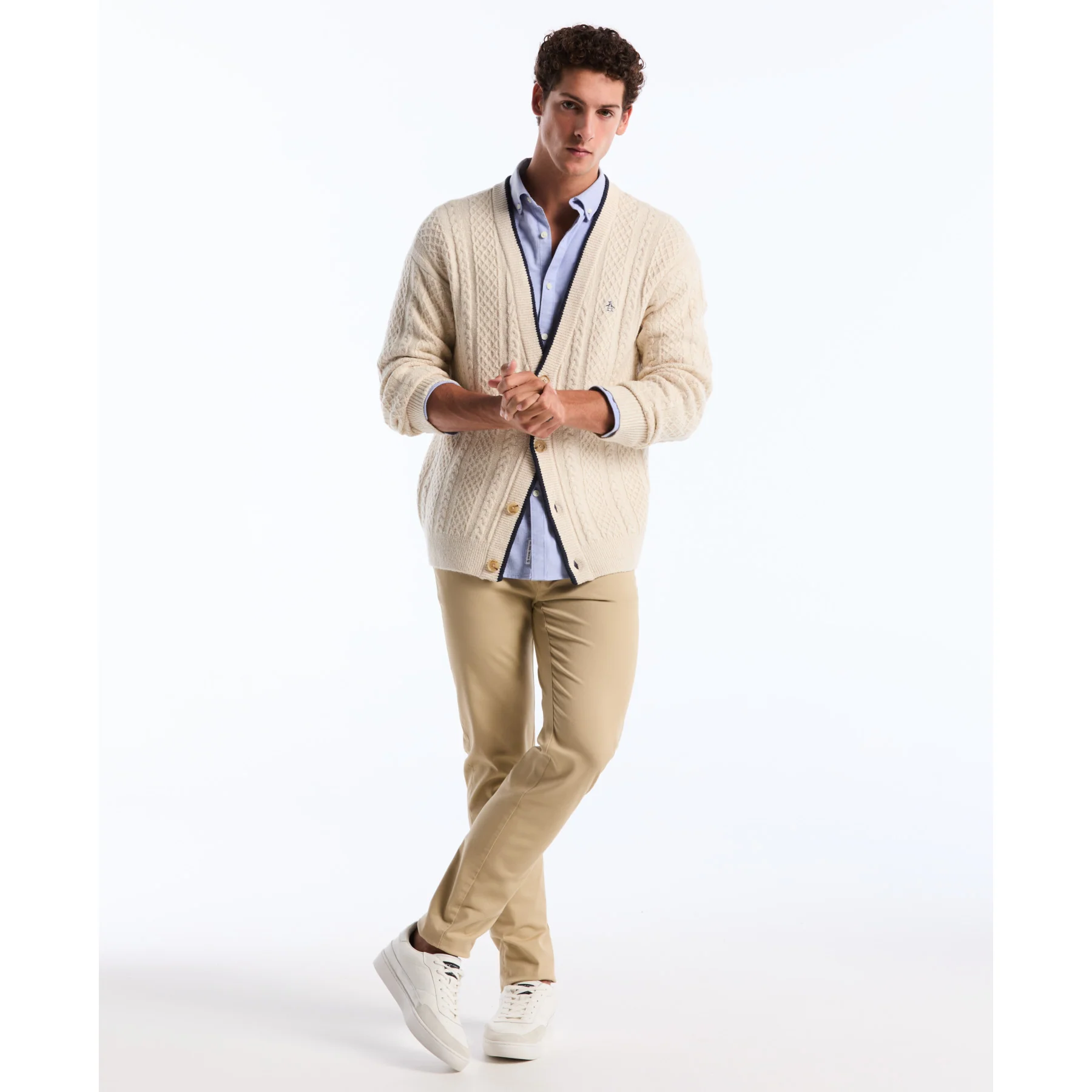 Oxford Shirt In Amparo Blue - Image 5