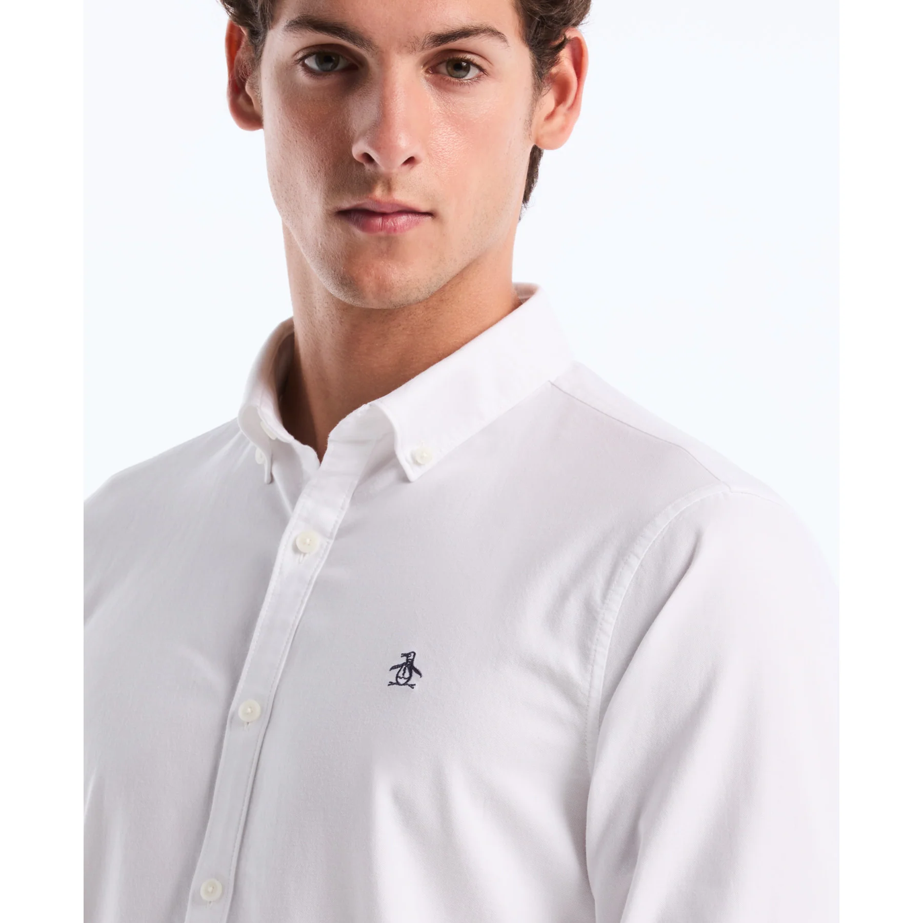 Oxford Shirt In Bright White - Image 4