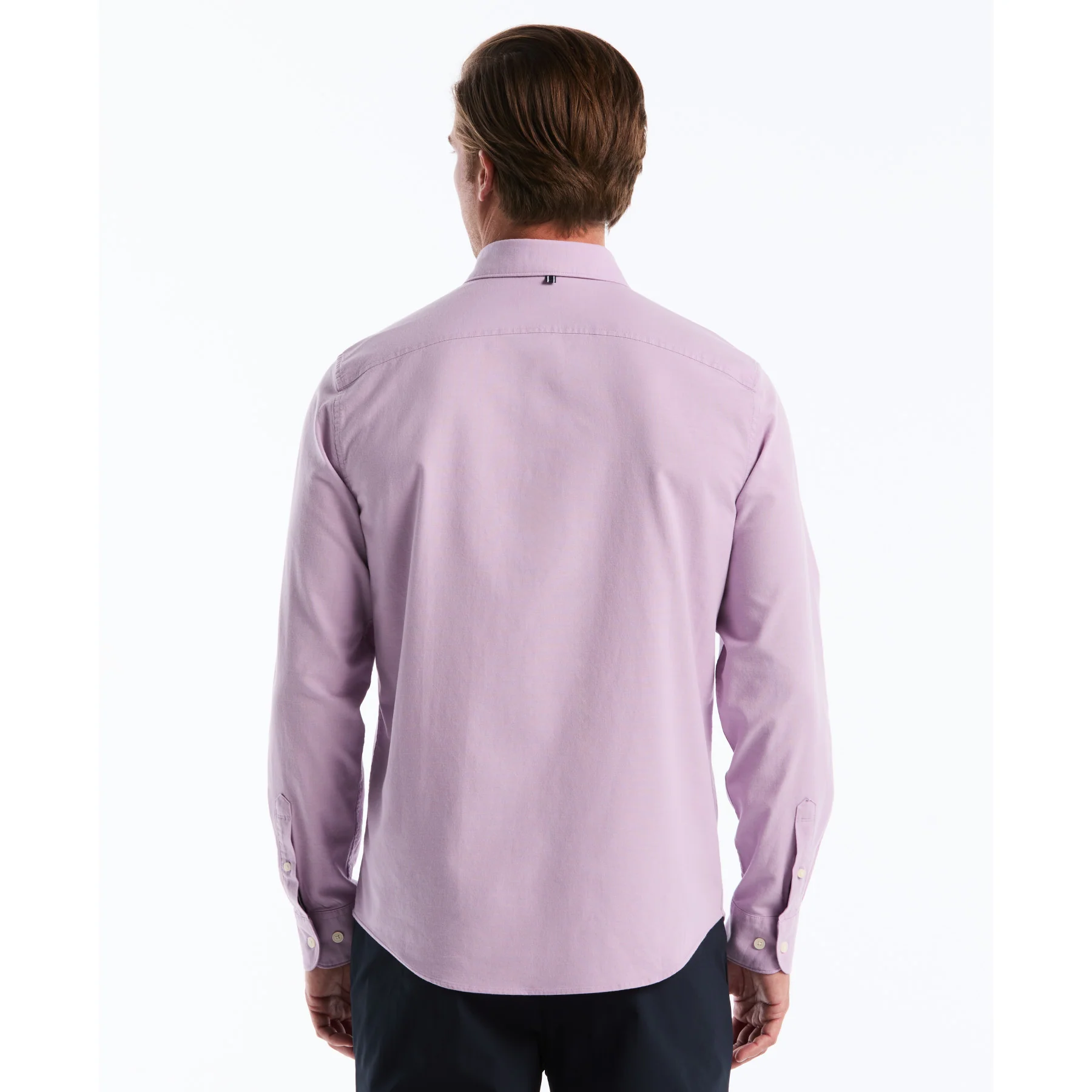 Oxford Shirt In Lavendula - Image 2