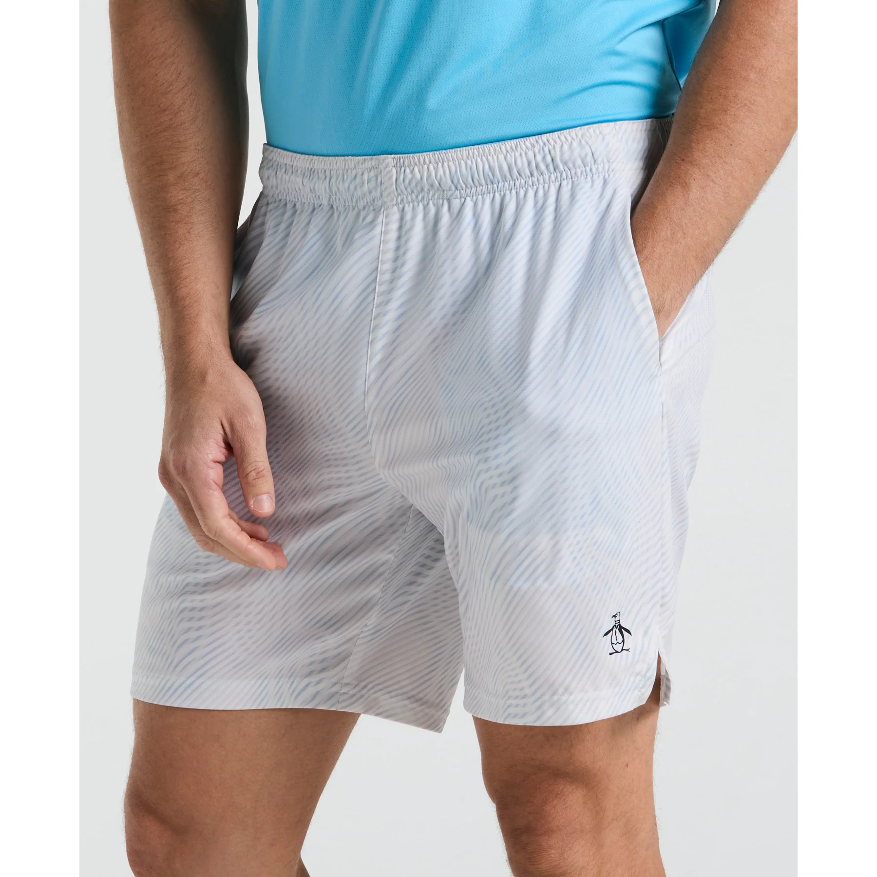 Performance 7" Tennis Shorts In Bright White - Image 3