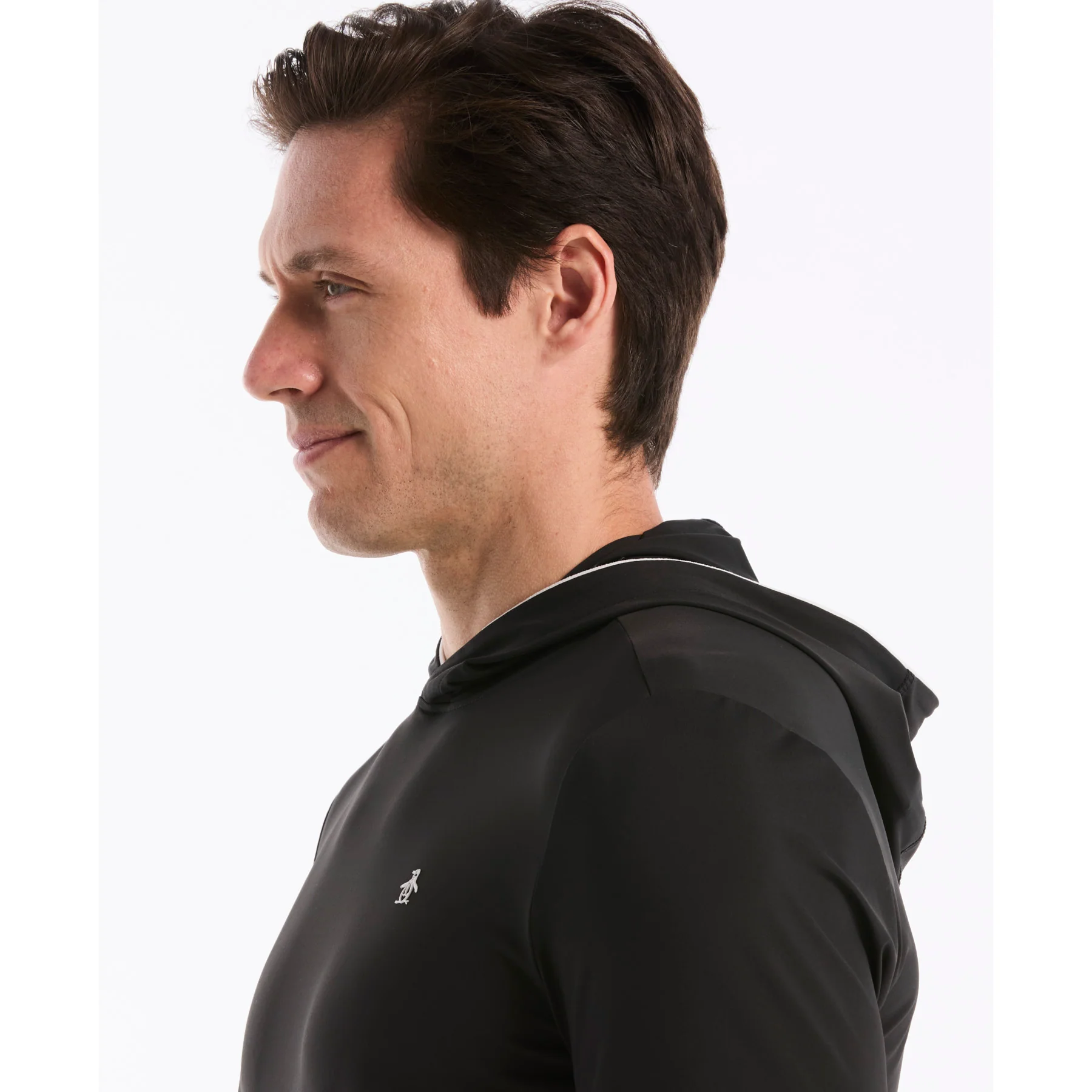 Performance Earl Golf Hoodie In Caviar - Image 3