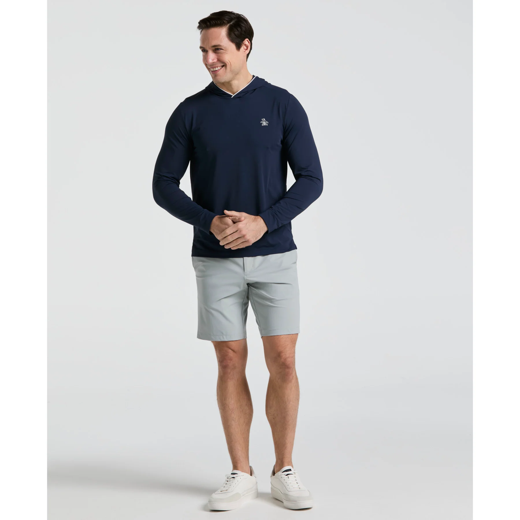 Performance Earl Golf Hoodie In Black Iris - Image 4