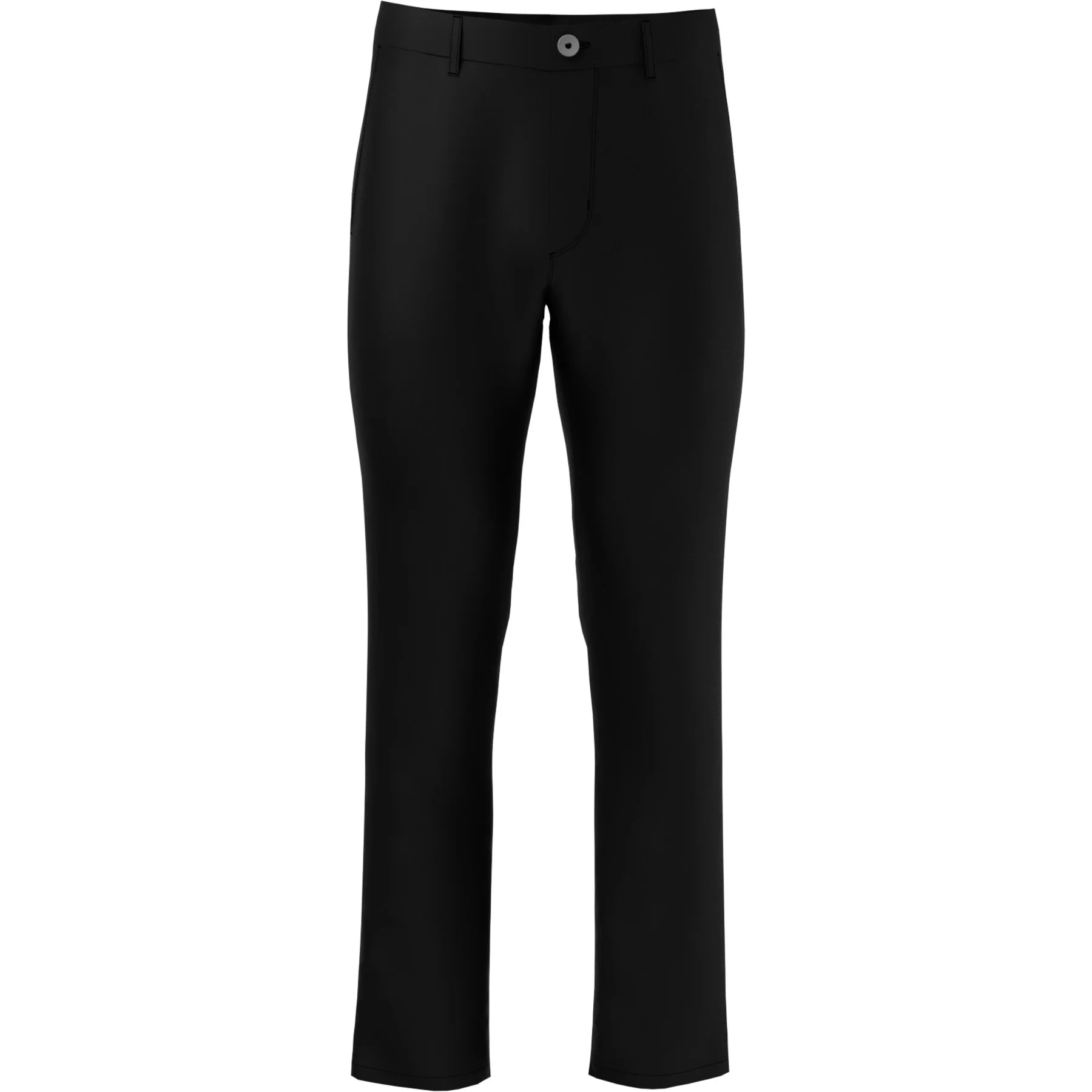 Flat Front Pete Performance Golf Trouser In Caviar - Image 4