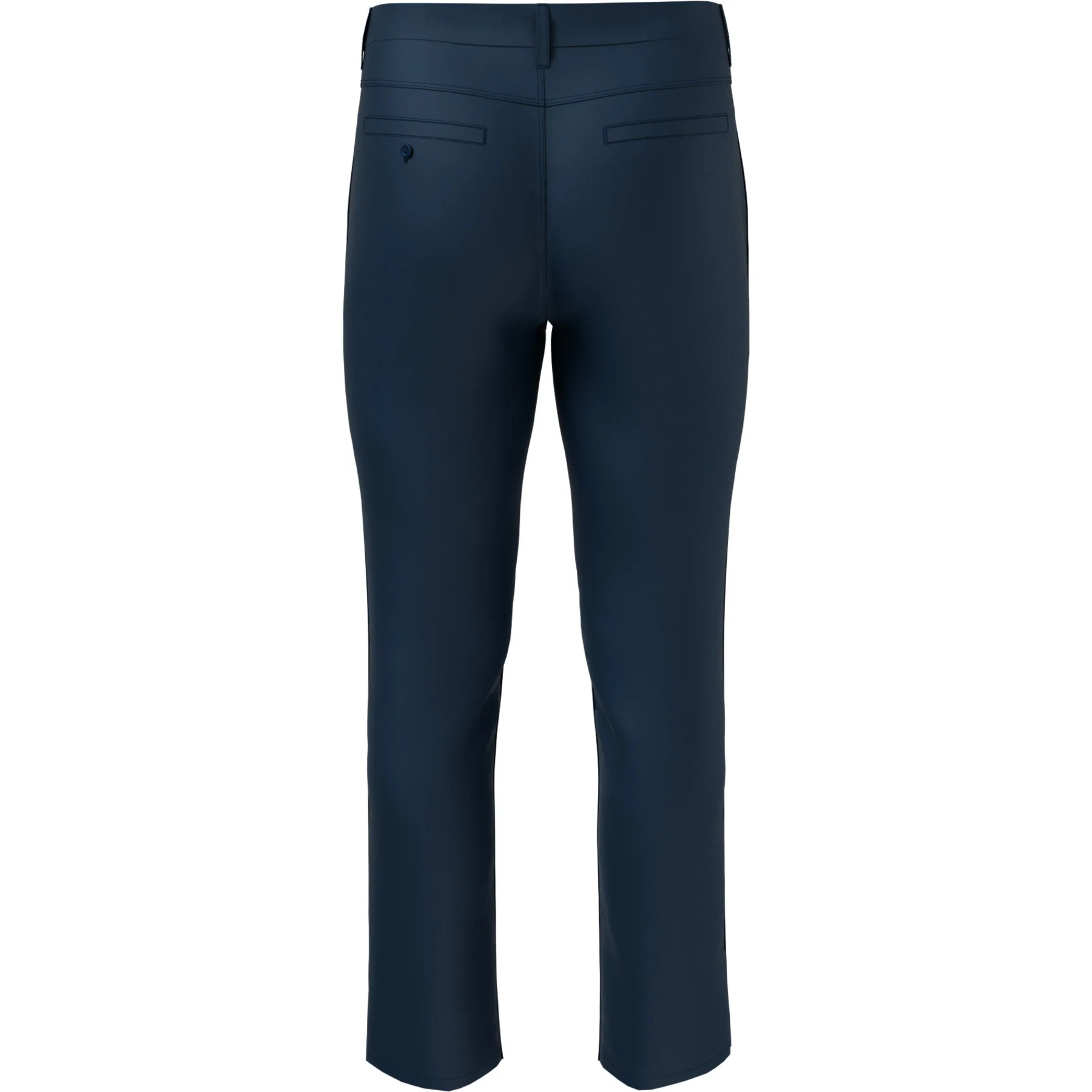 Flat Front Pete Performance Golf Trouser In Black Iris - Image 3