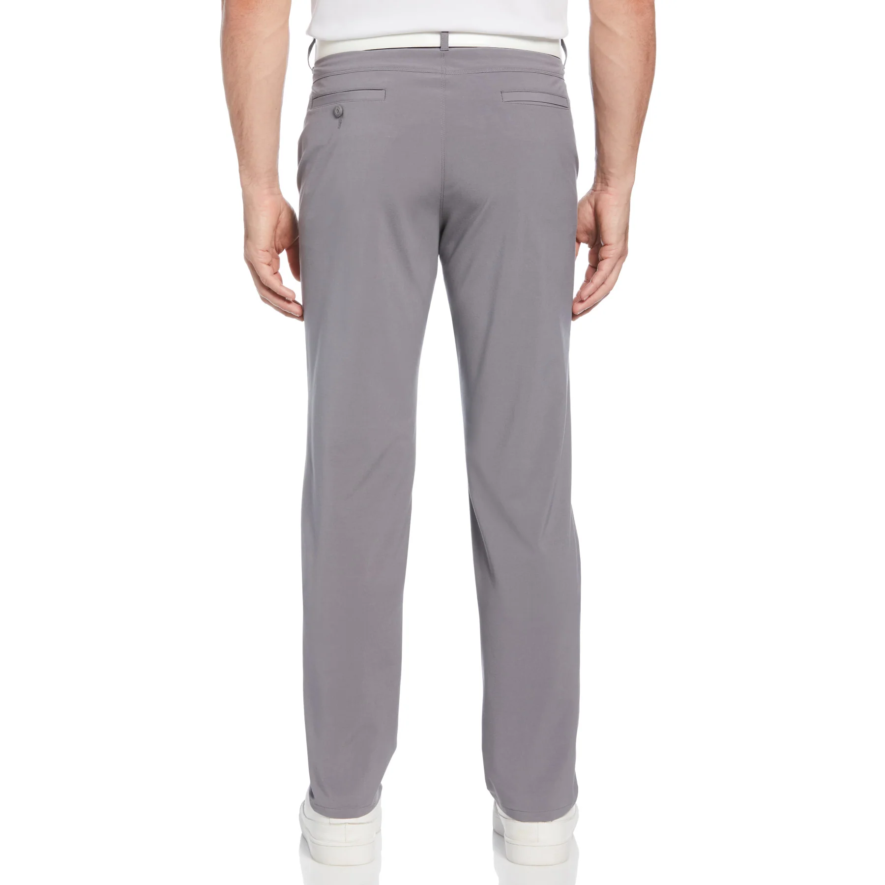 Flat Front Pete Performance Golf Trousers In Quiet Shade - Image 2