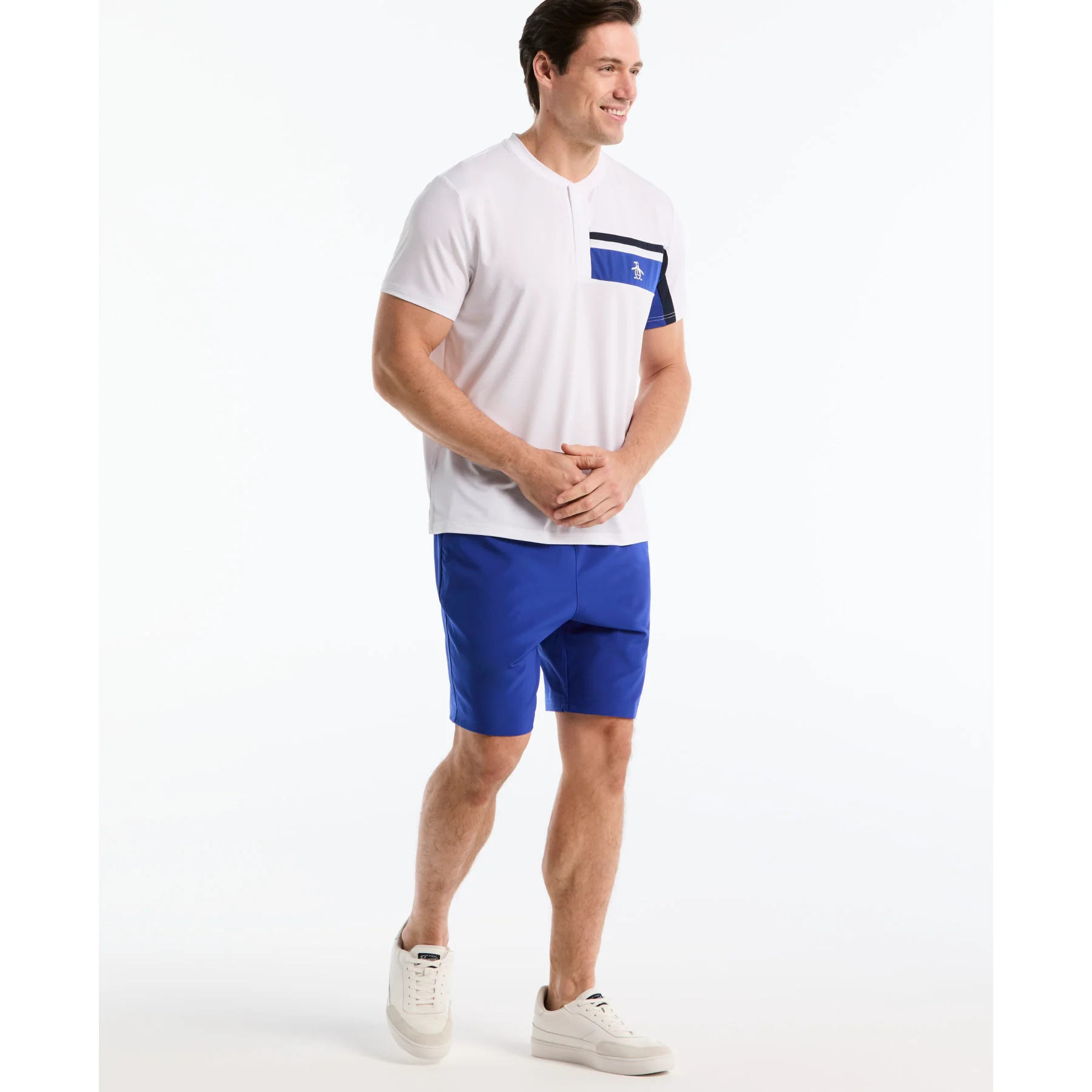 Performance Tennis Shorts In Surf The Web - Image 2