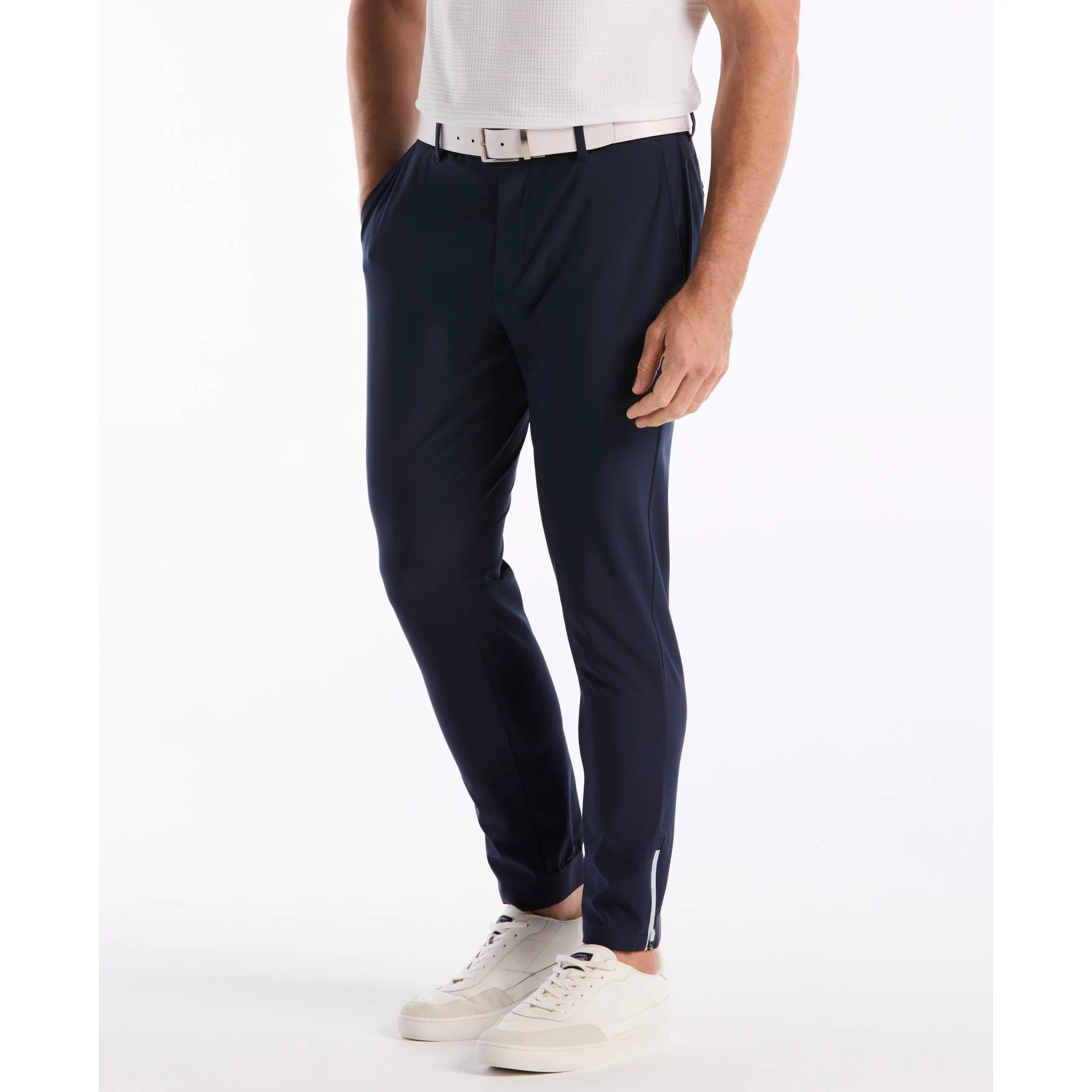Pete Performance Golf Jogger In Black Iris - Image 2