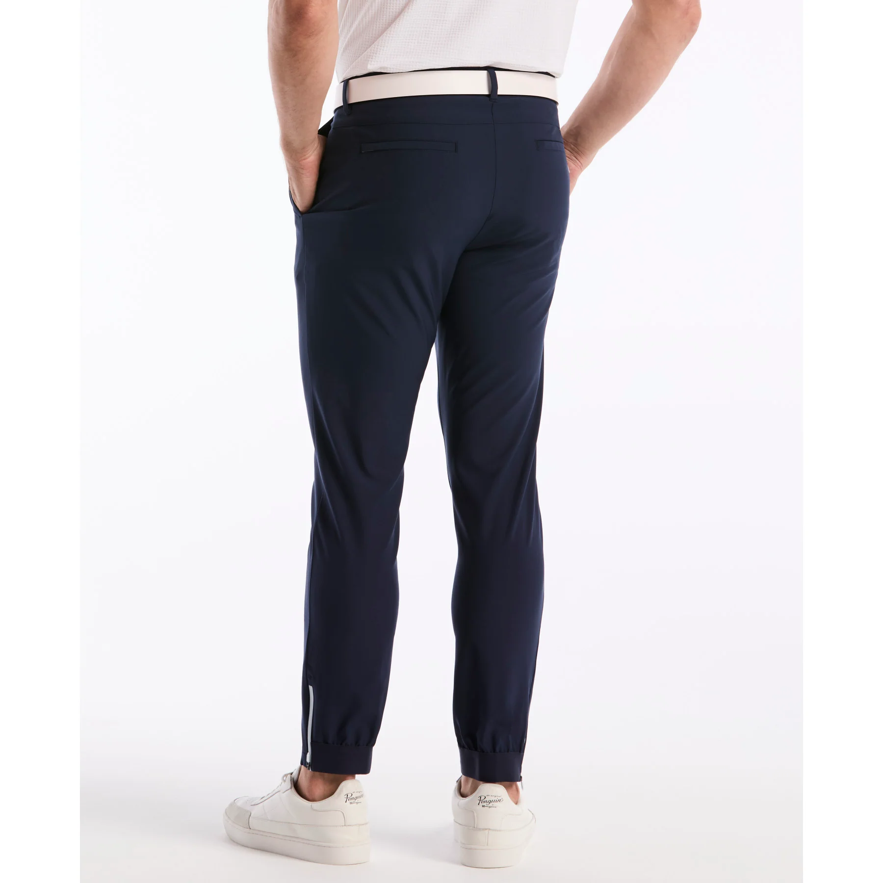 Pete Performance Golf Jogger In Black Iris - Image 3