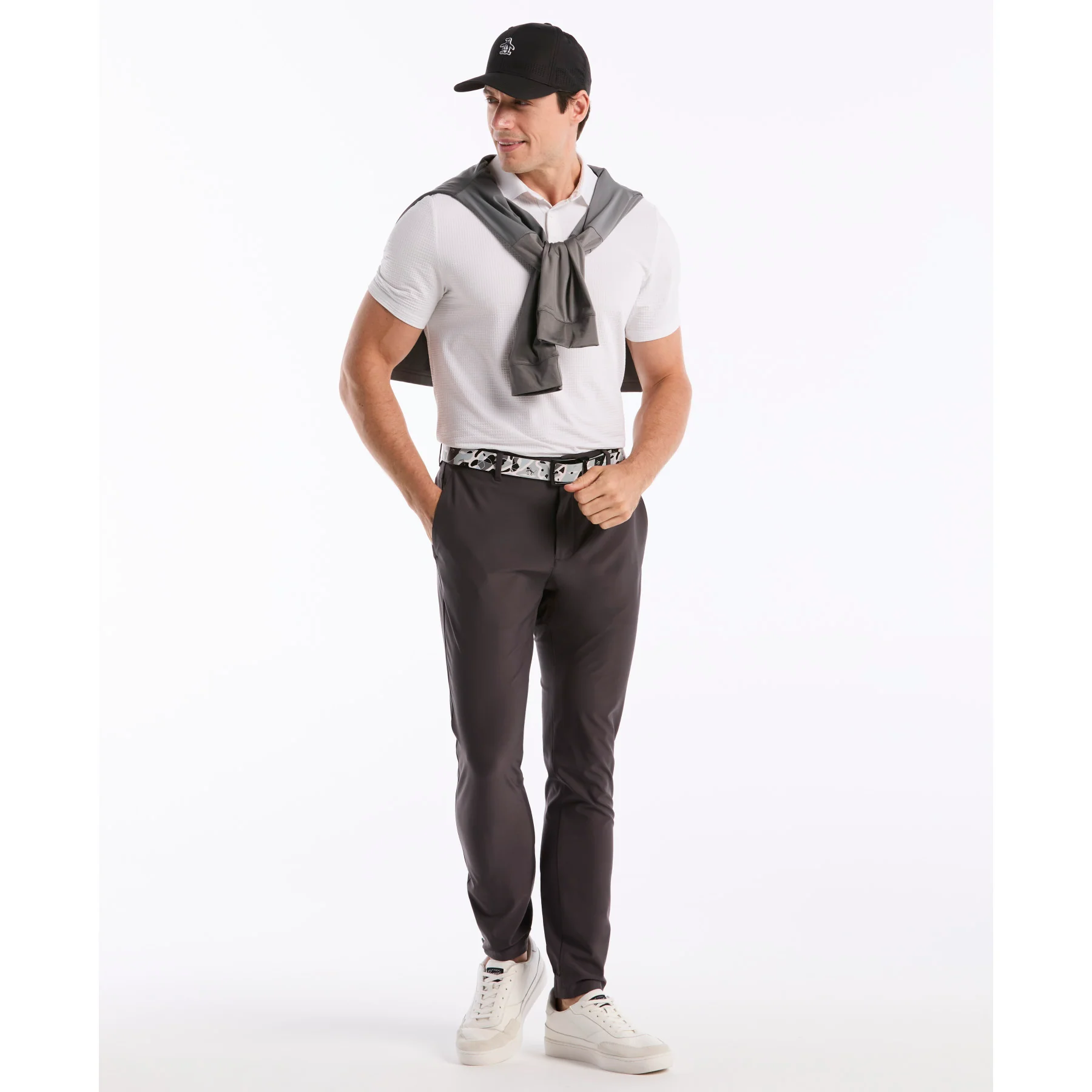 Pete Performance Golf Jogger In Asphalt - Image 5