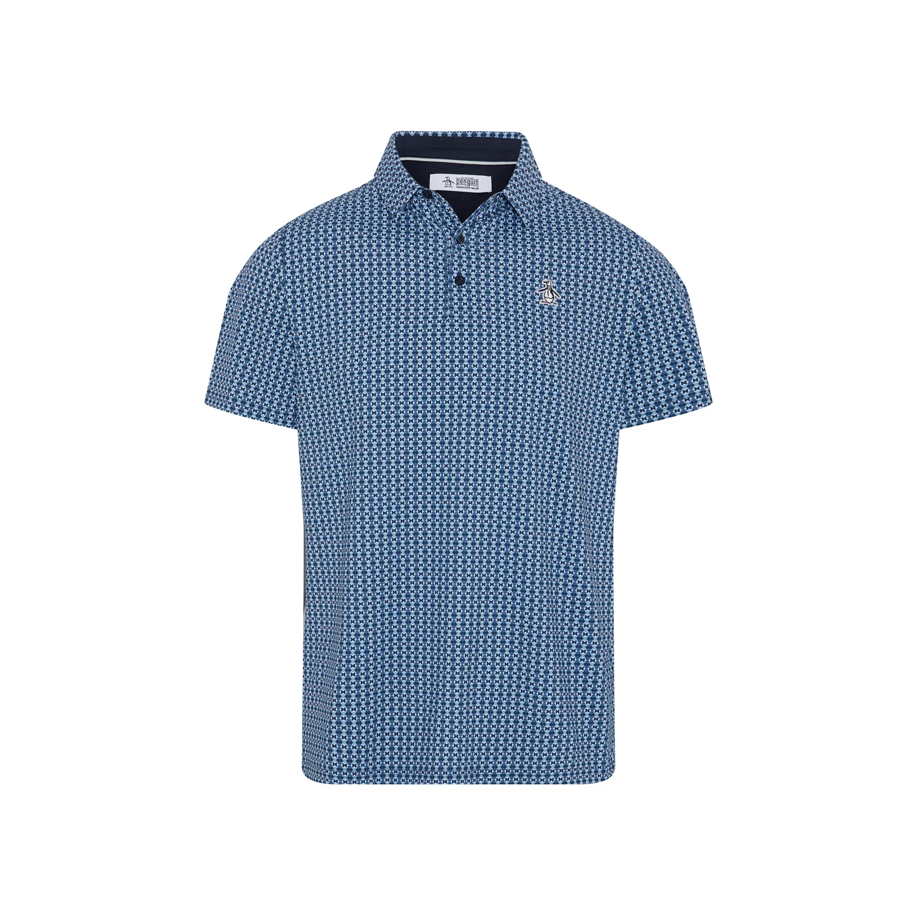 Pete's Bow Tie Golf Polo In Black Iris - Image 5